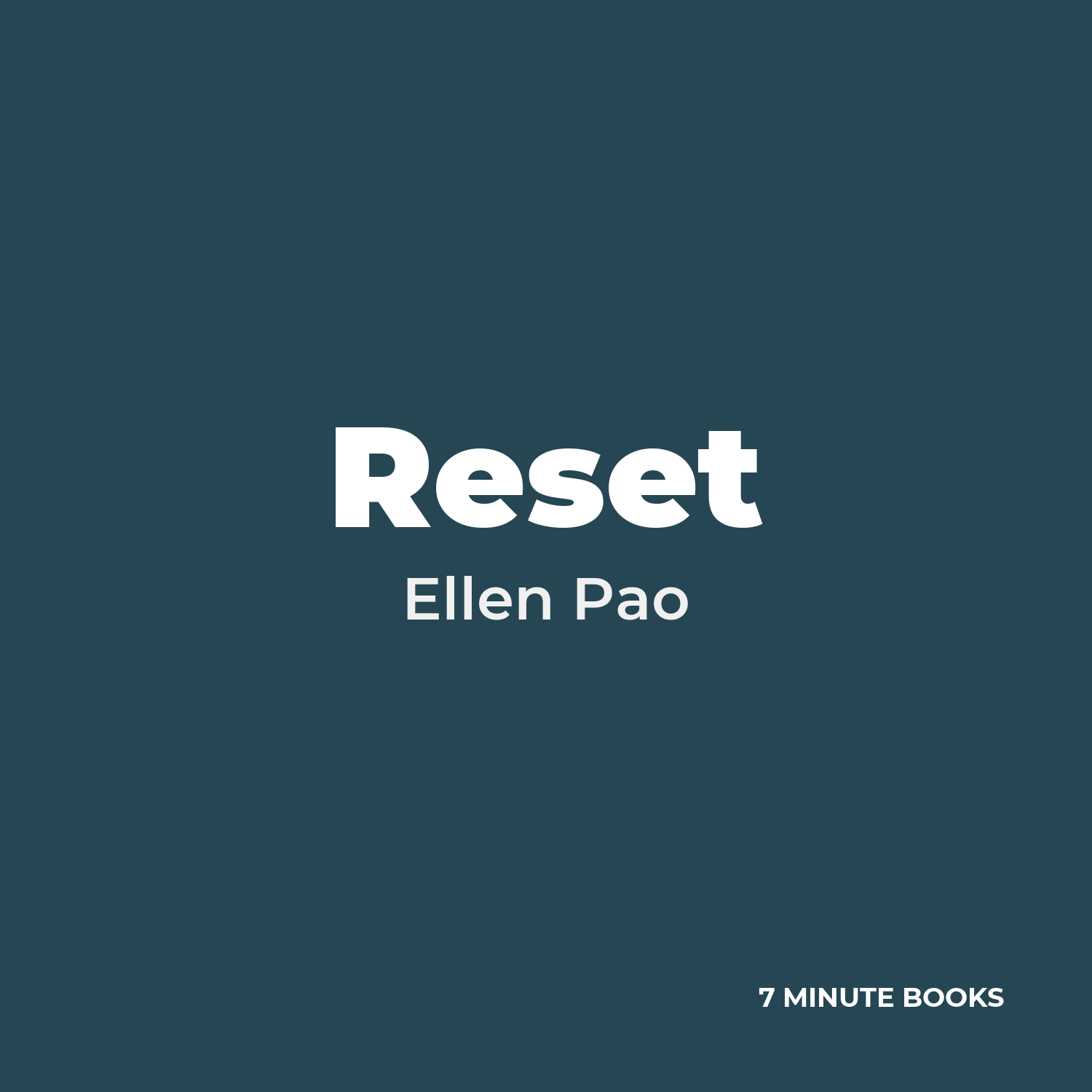 Reset cover
