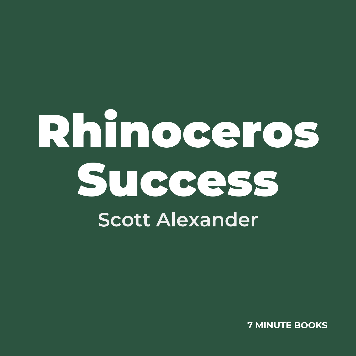 Rhinoceros Success cover