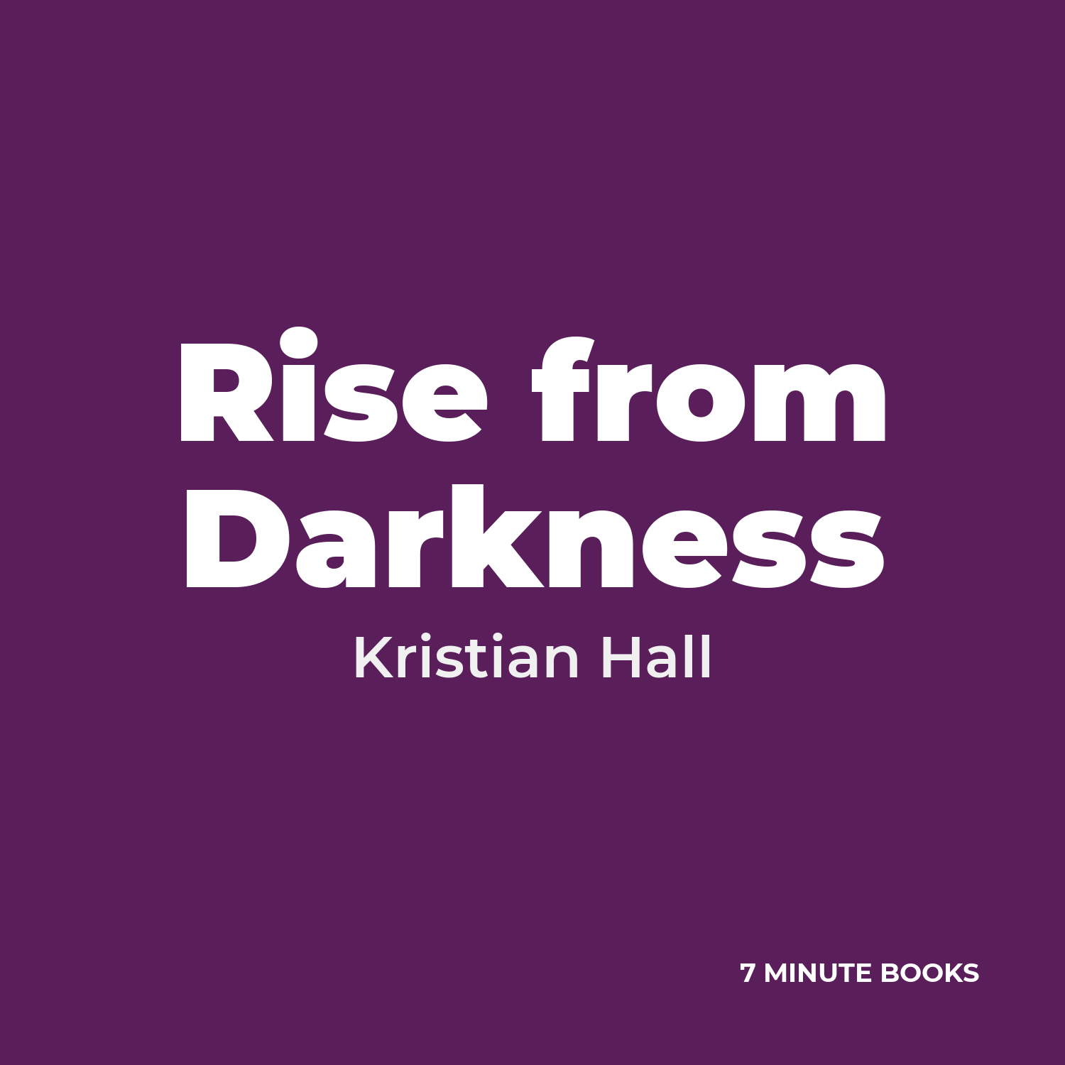 Rise from Darkness cover