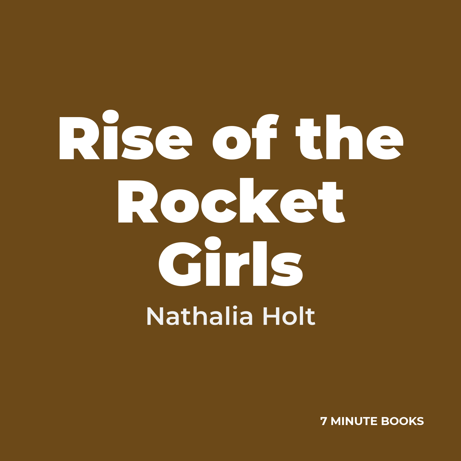 Rise of the Rocket Girls cover