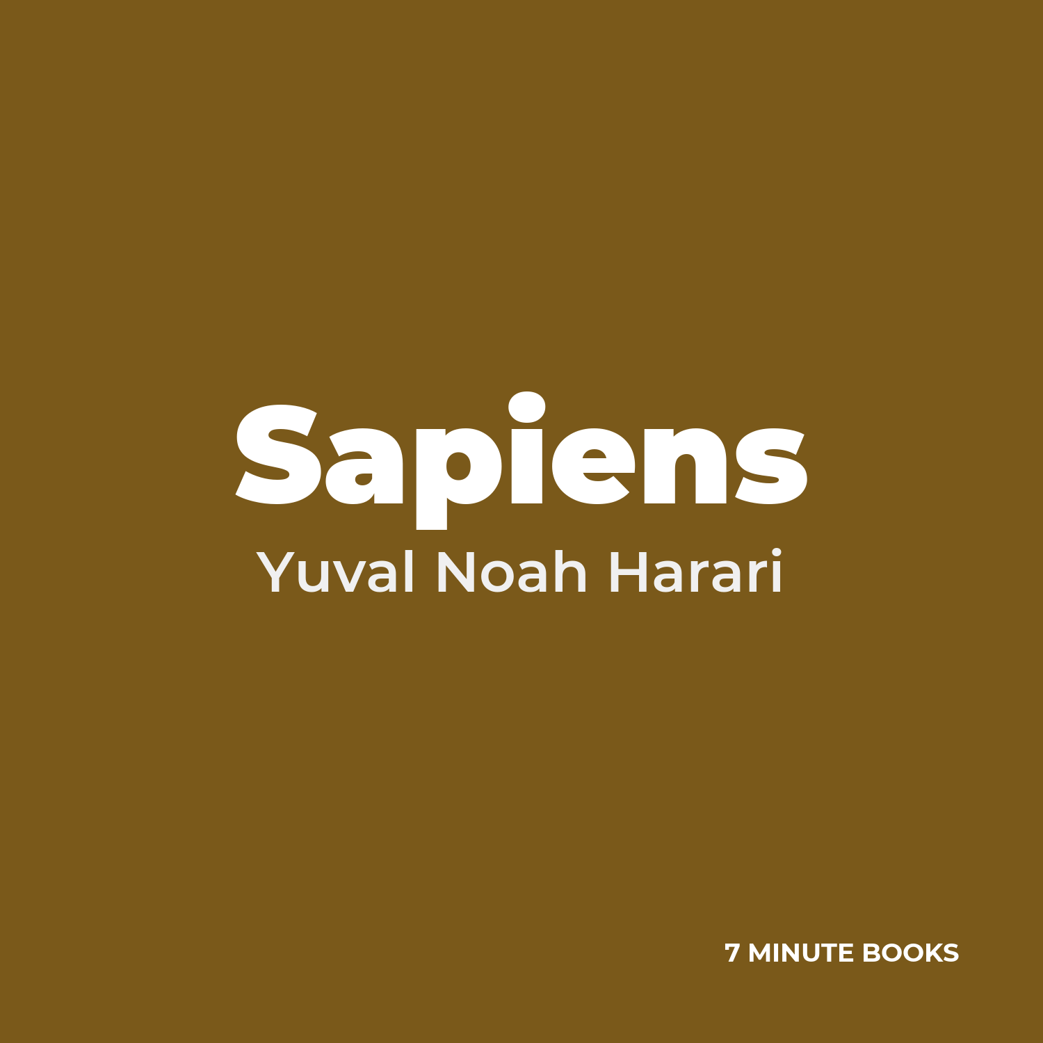 Sapiens cover