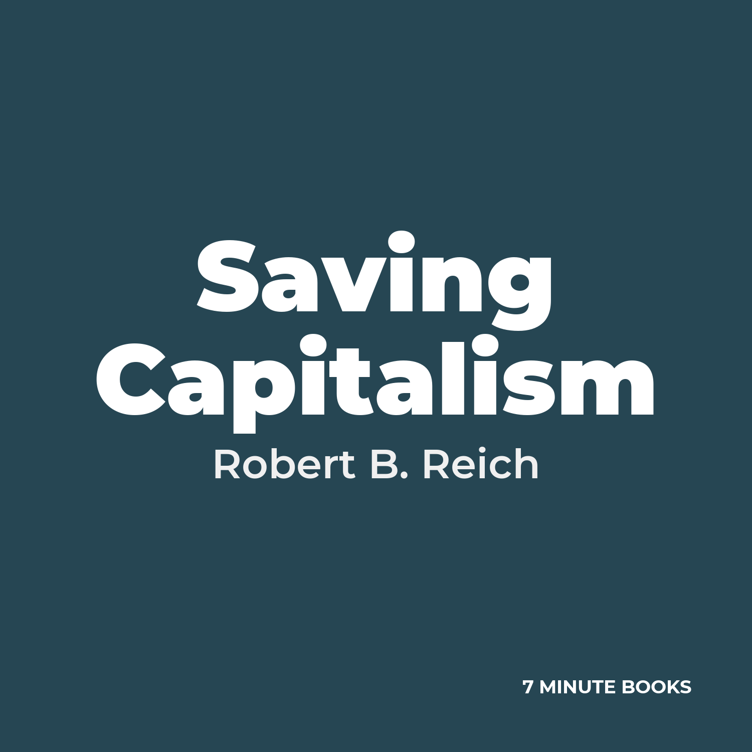 Saving Capitalism cover