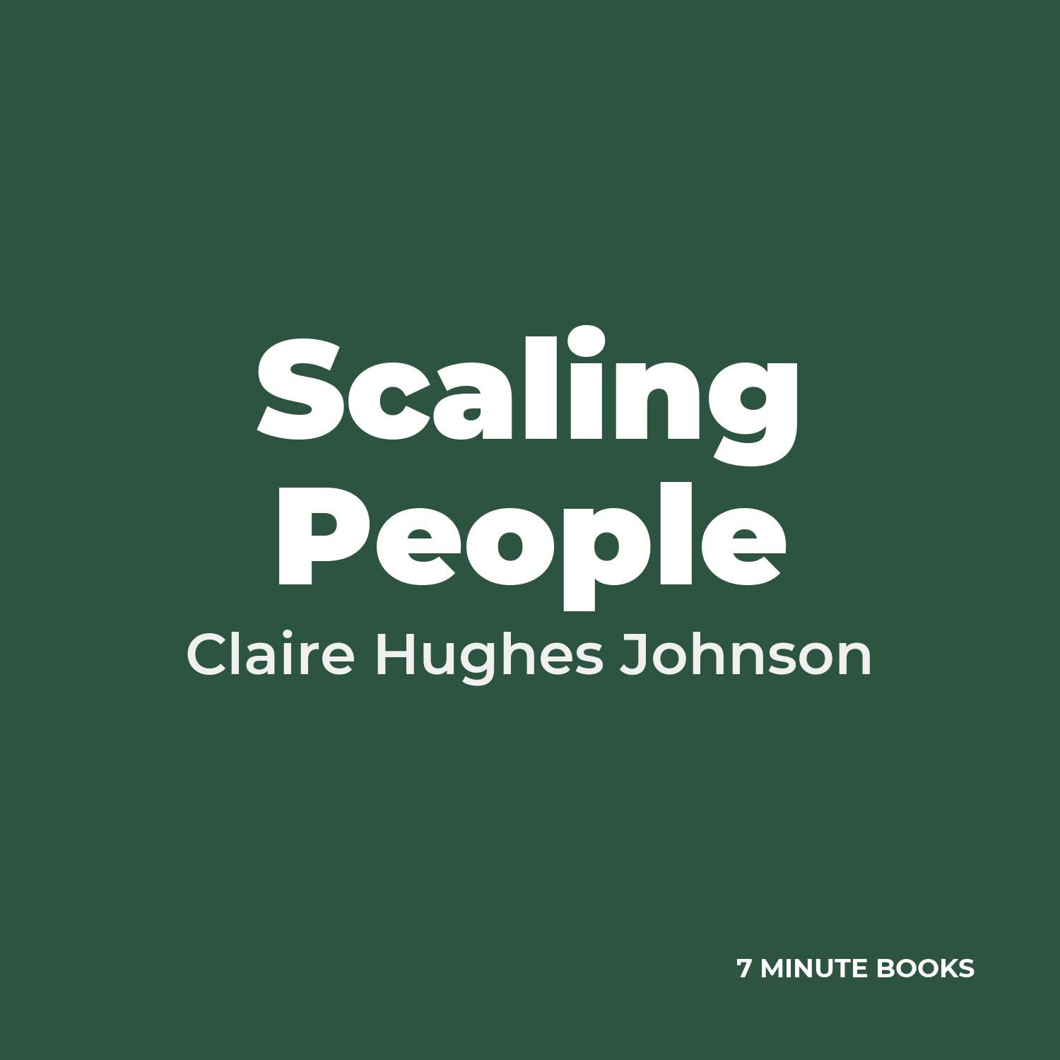 Scaling People cover