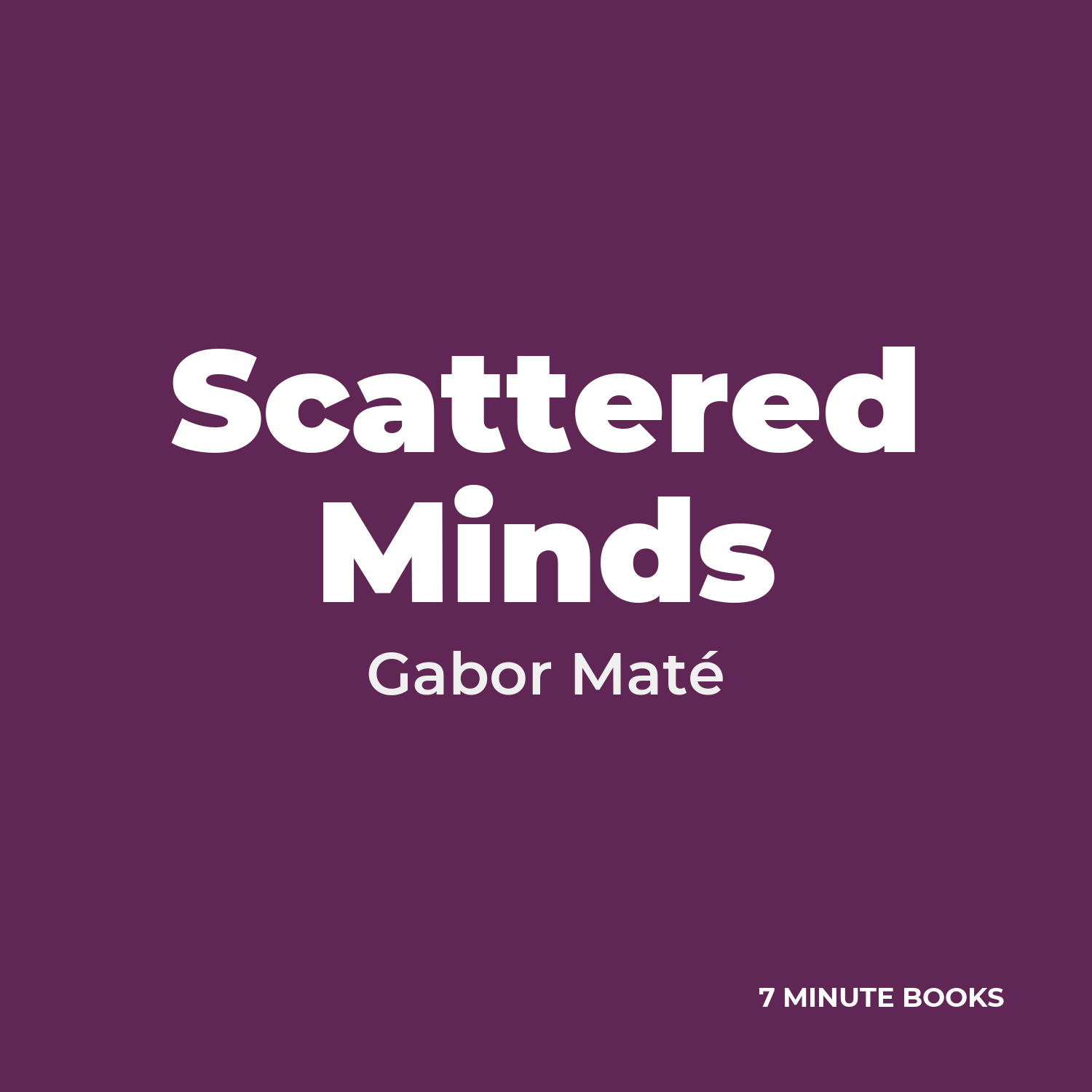 Scattered Minds cover