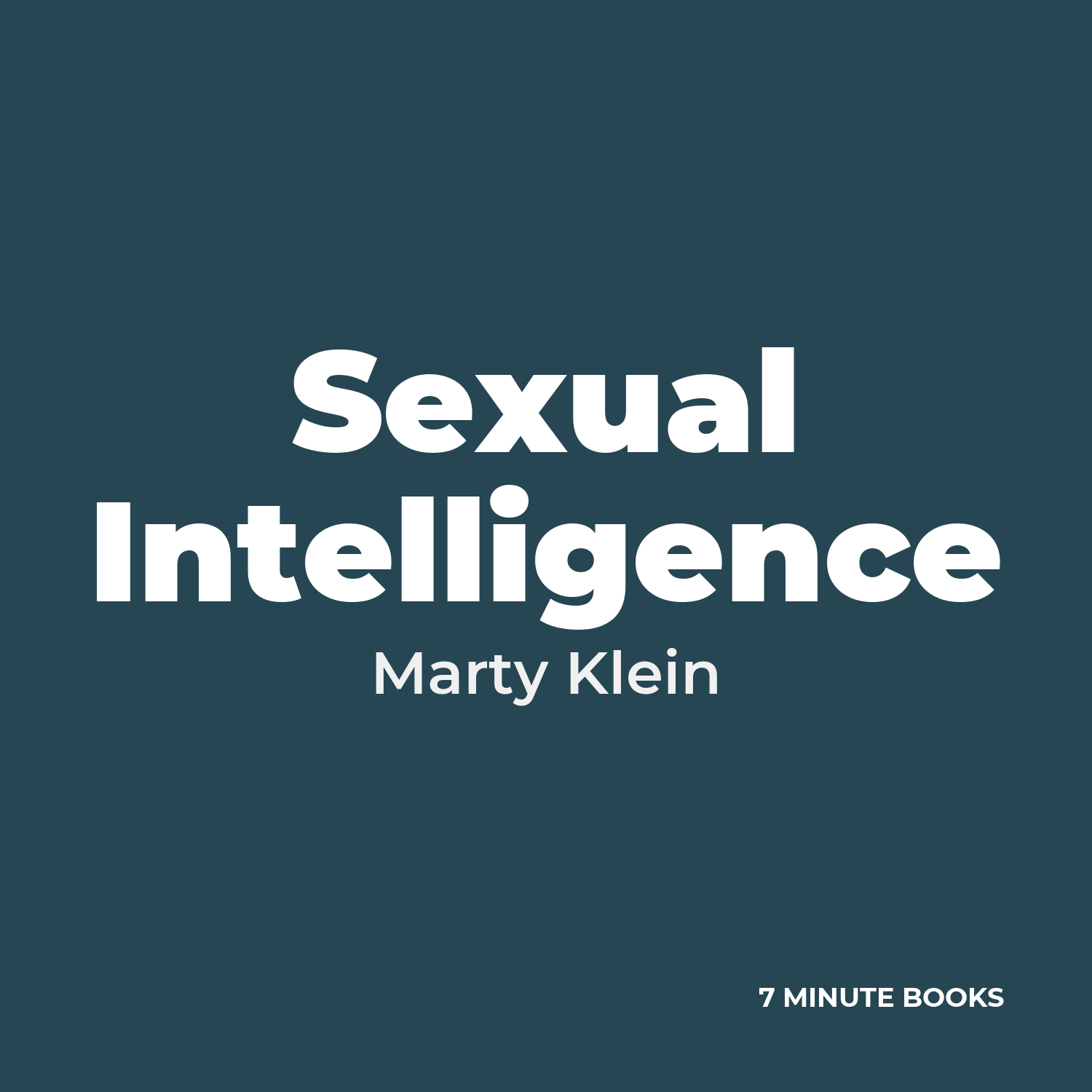 Sexual Intelligence cover