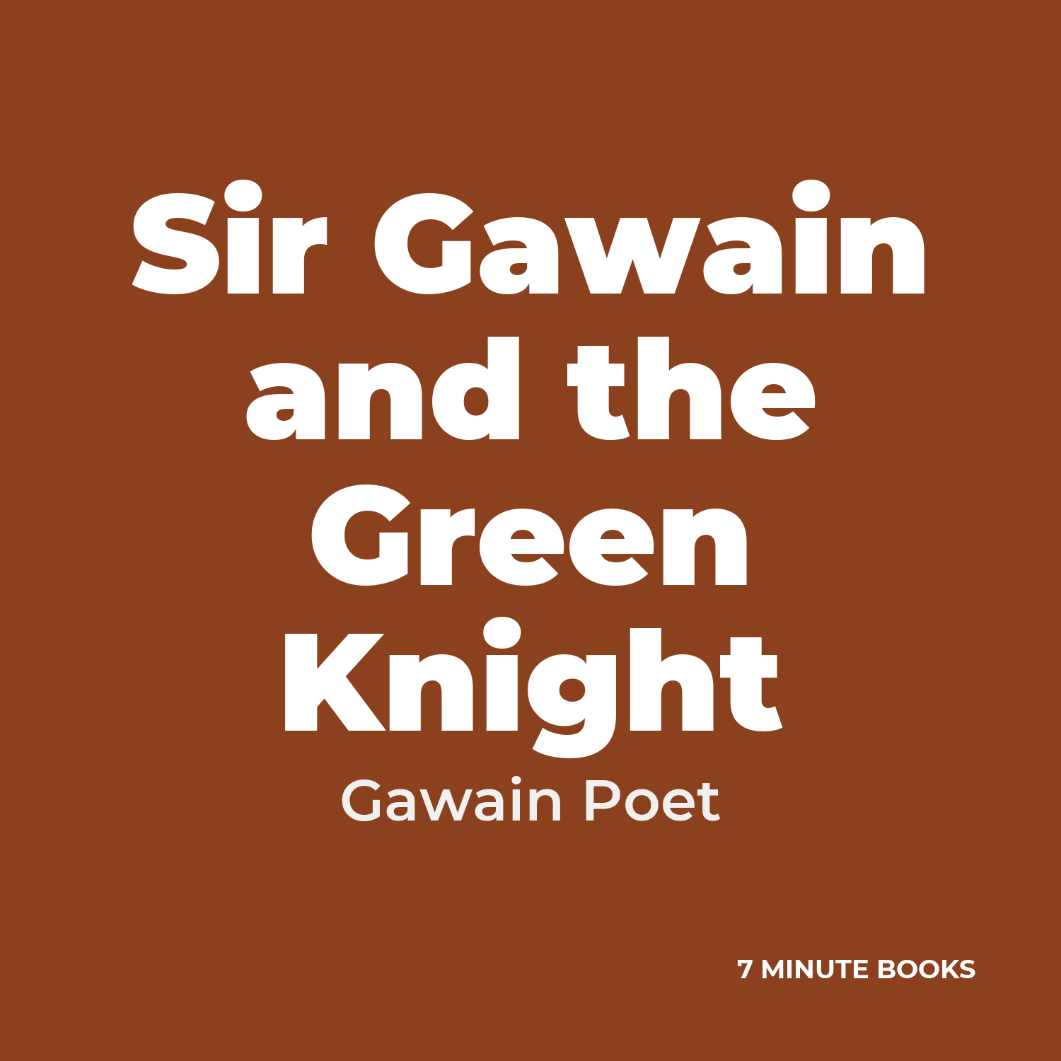 Sir Gawain and the Green Knight cover