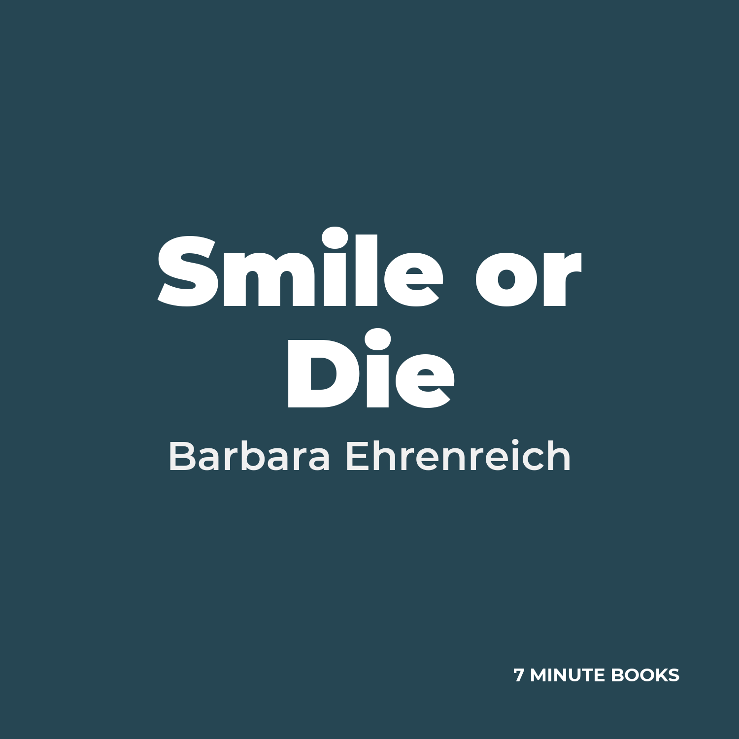 Smile or Die cover