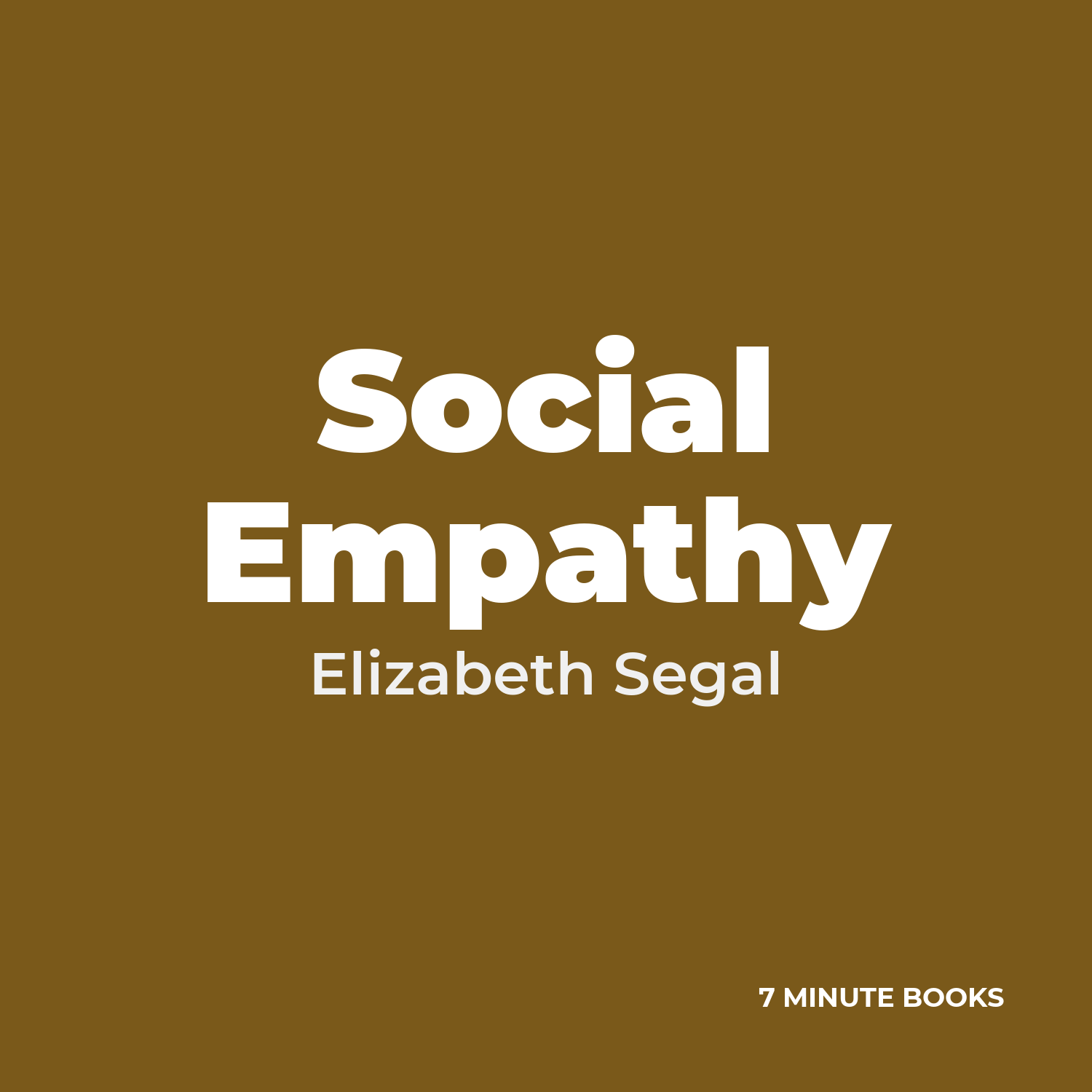 Social Empathy cover