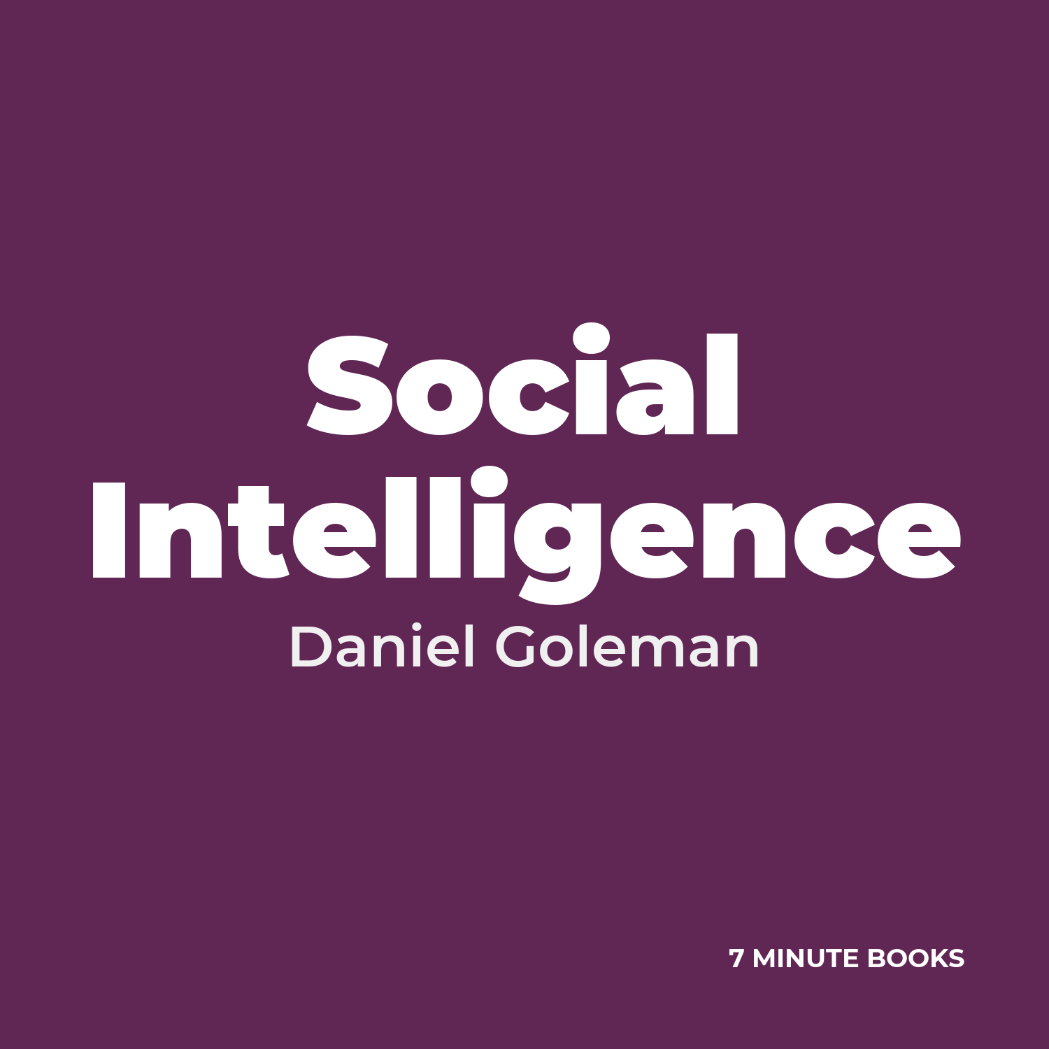 Social Intelligence cover