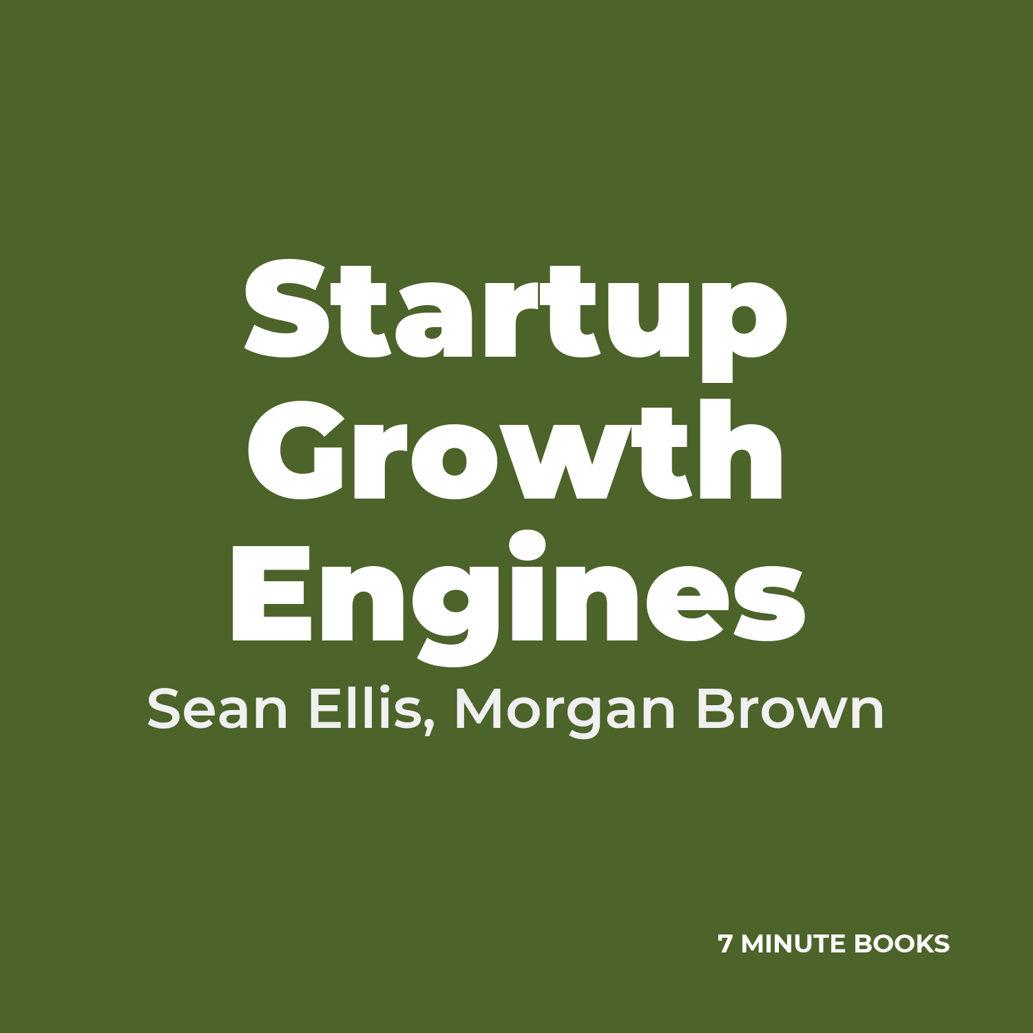 Startup Growth Engines cover