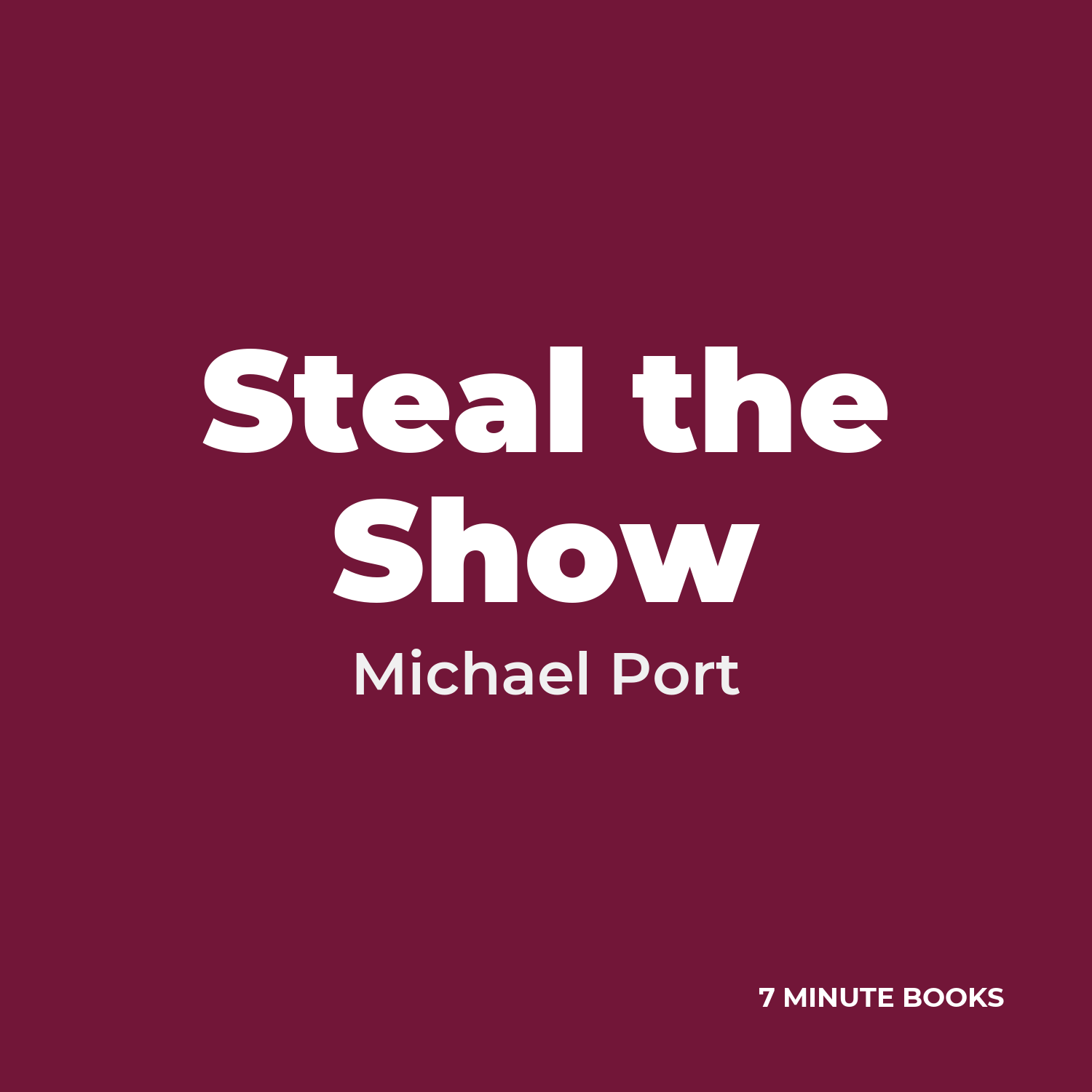 Steal the Show cover