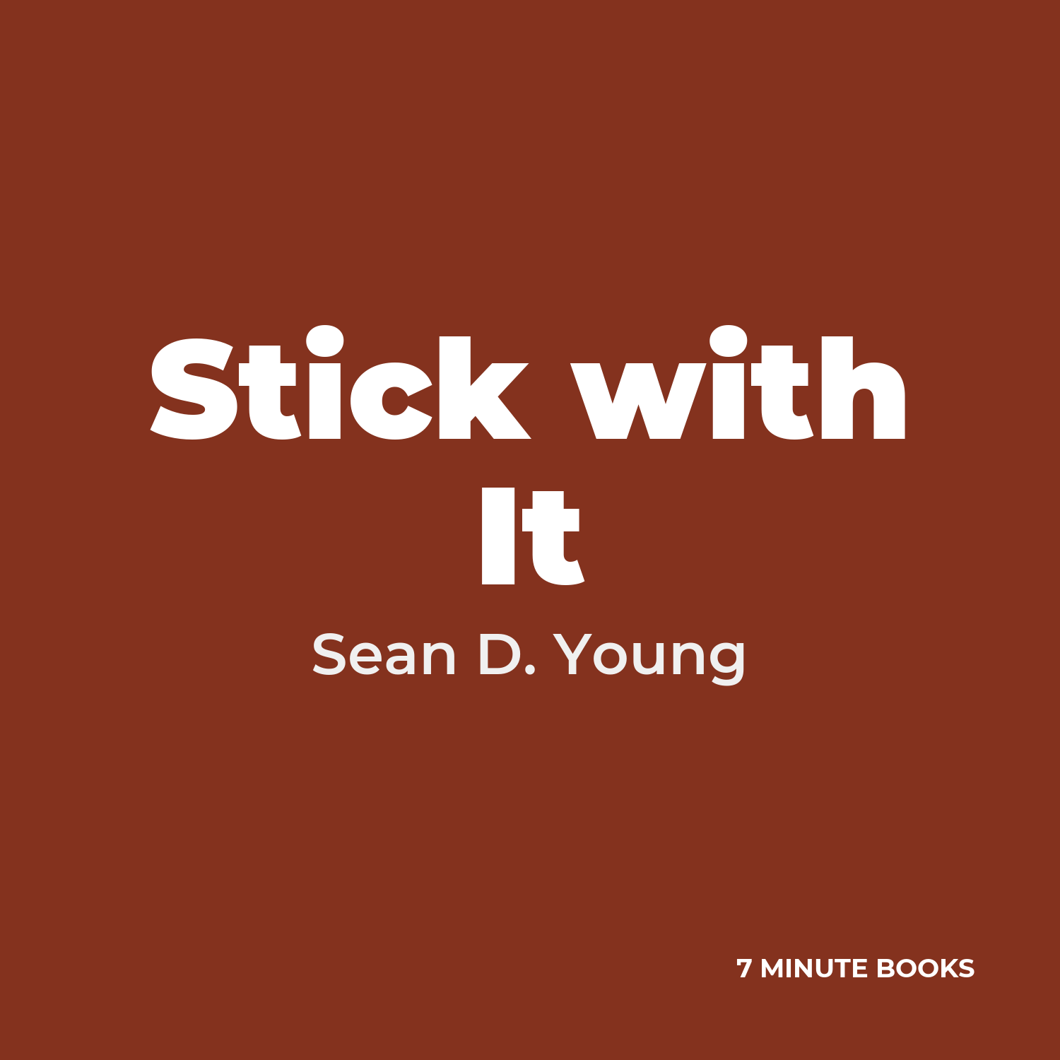 Stick with It cover
