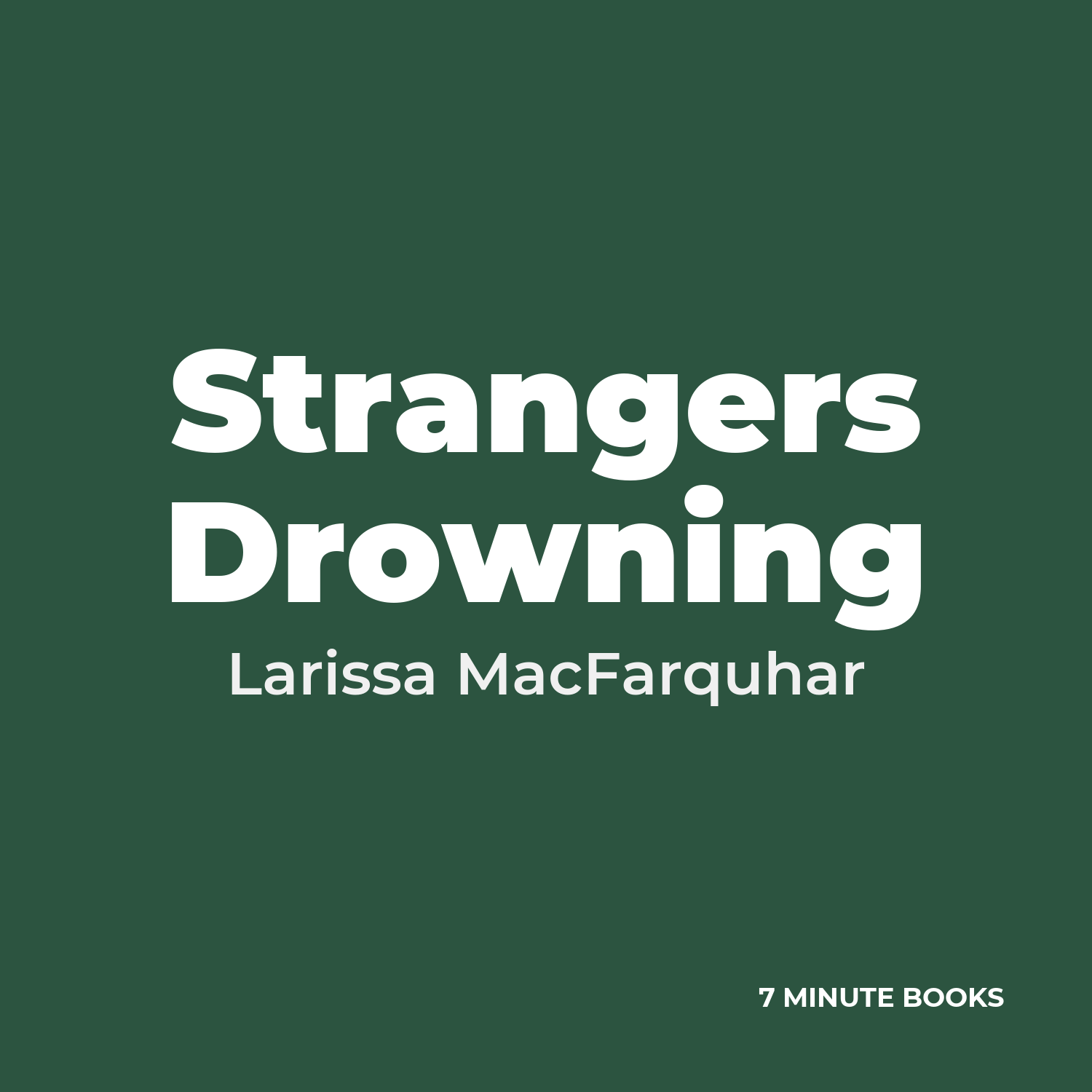 Strangers Drowning cover