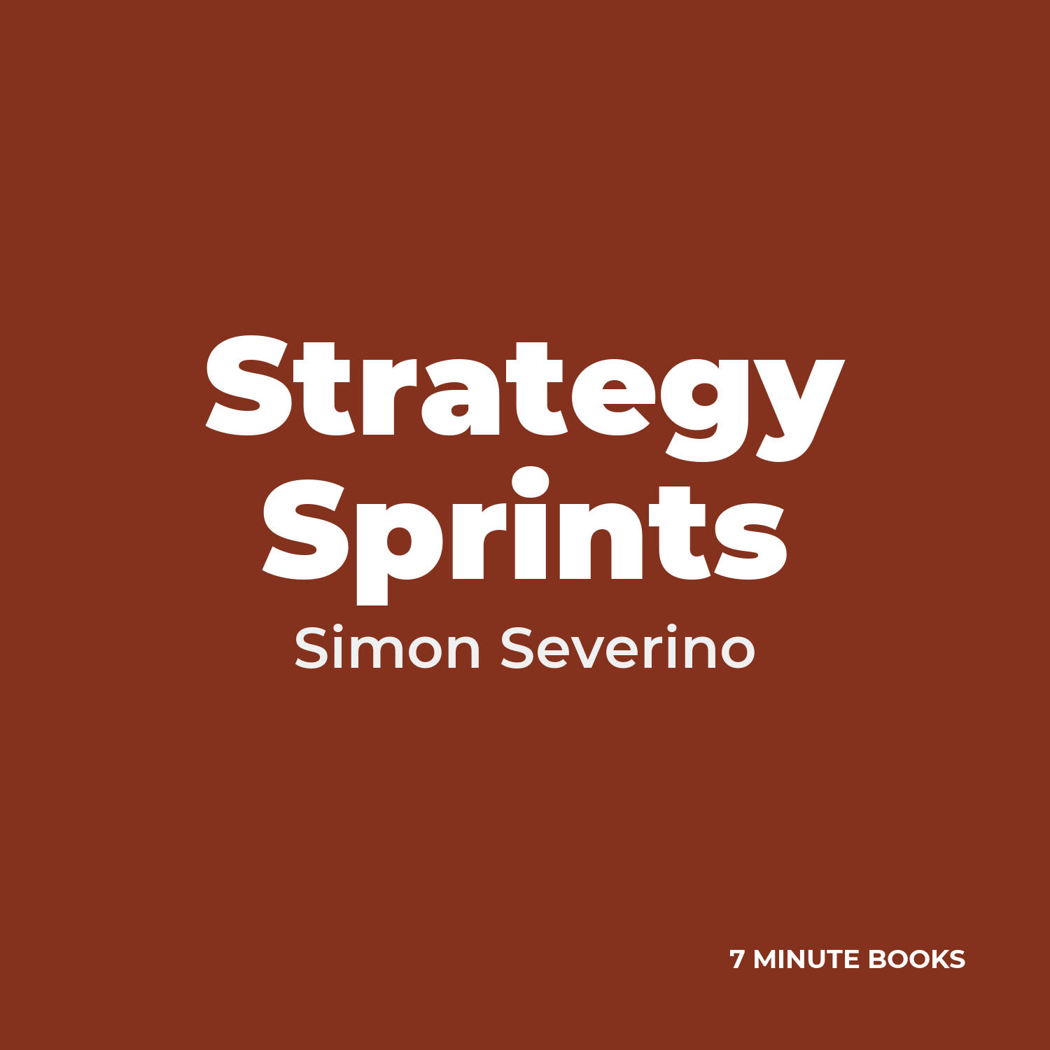 Strategy Sprints cover