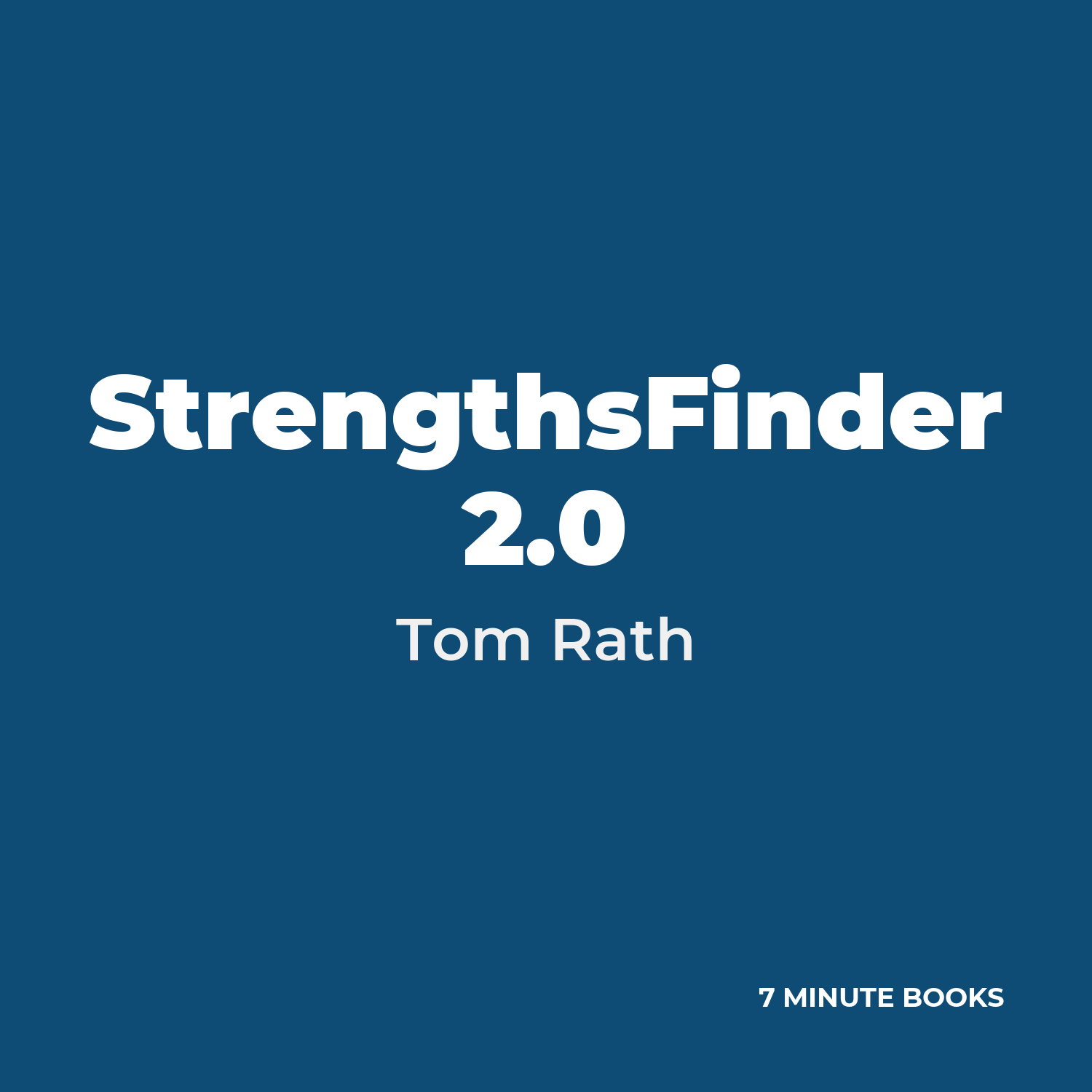 StrengthsFinder 2.0 cover