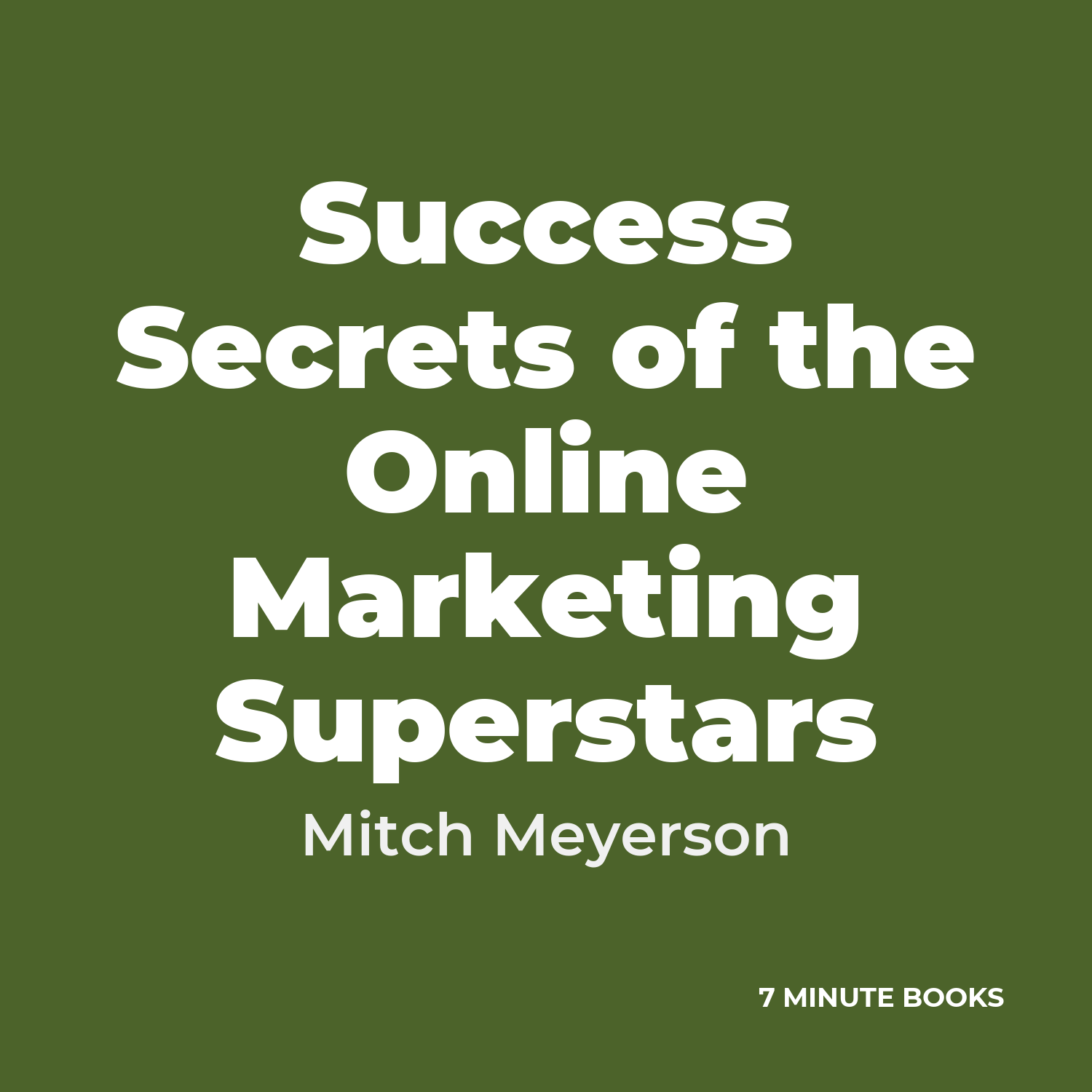 Success Secrets of the Online Marketing Superstars cover