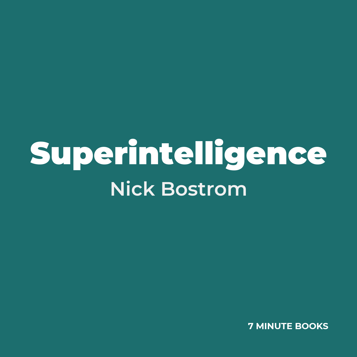 Superintelligence cover