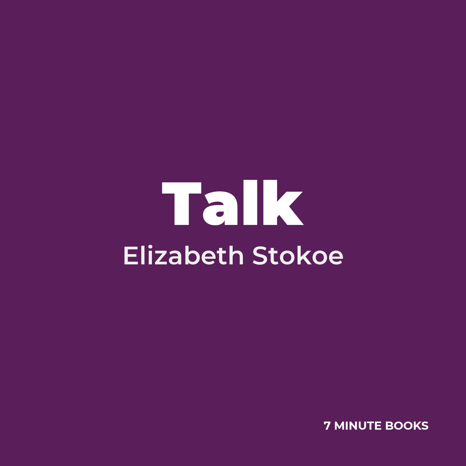 Talk cover