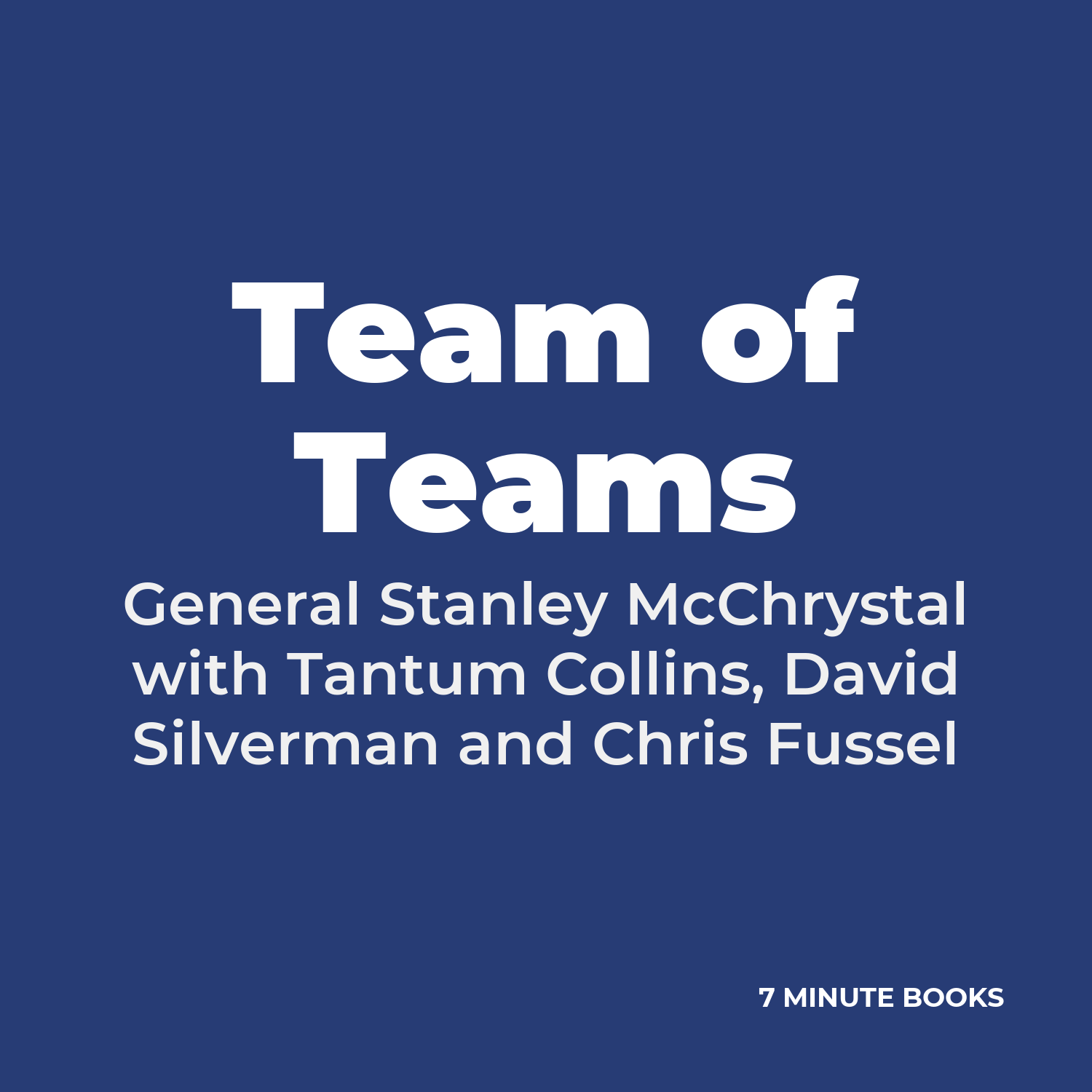 Team of Teams cover
