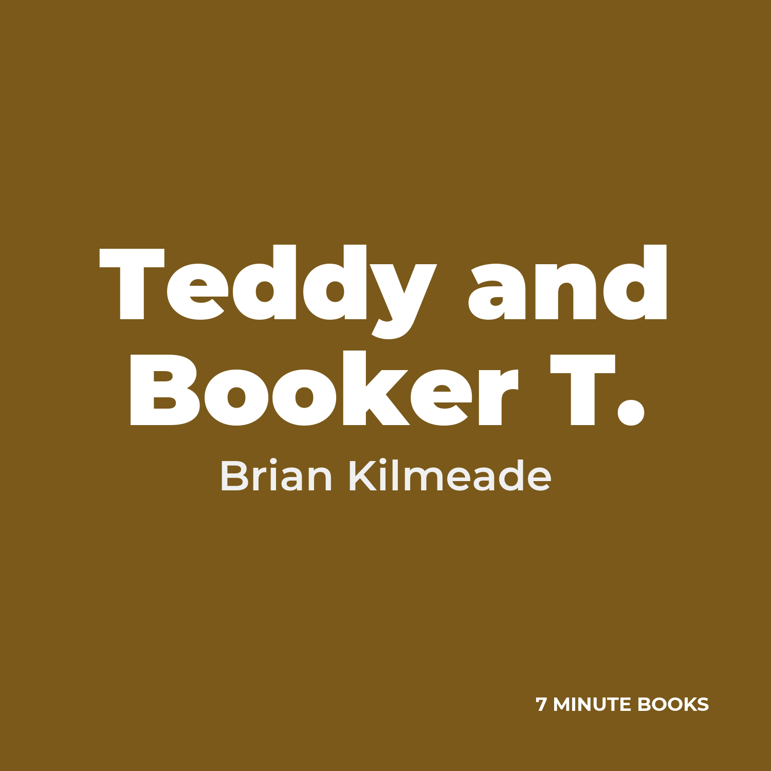 Teddy and Booker T. cover