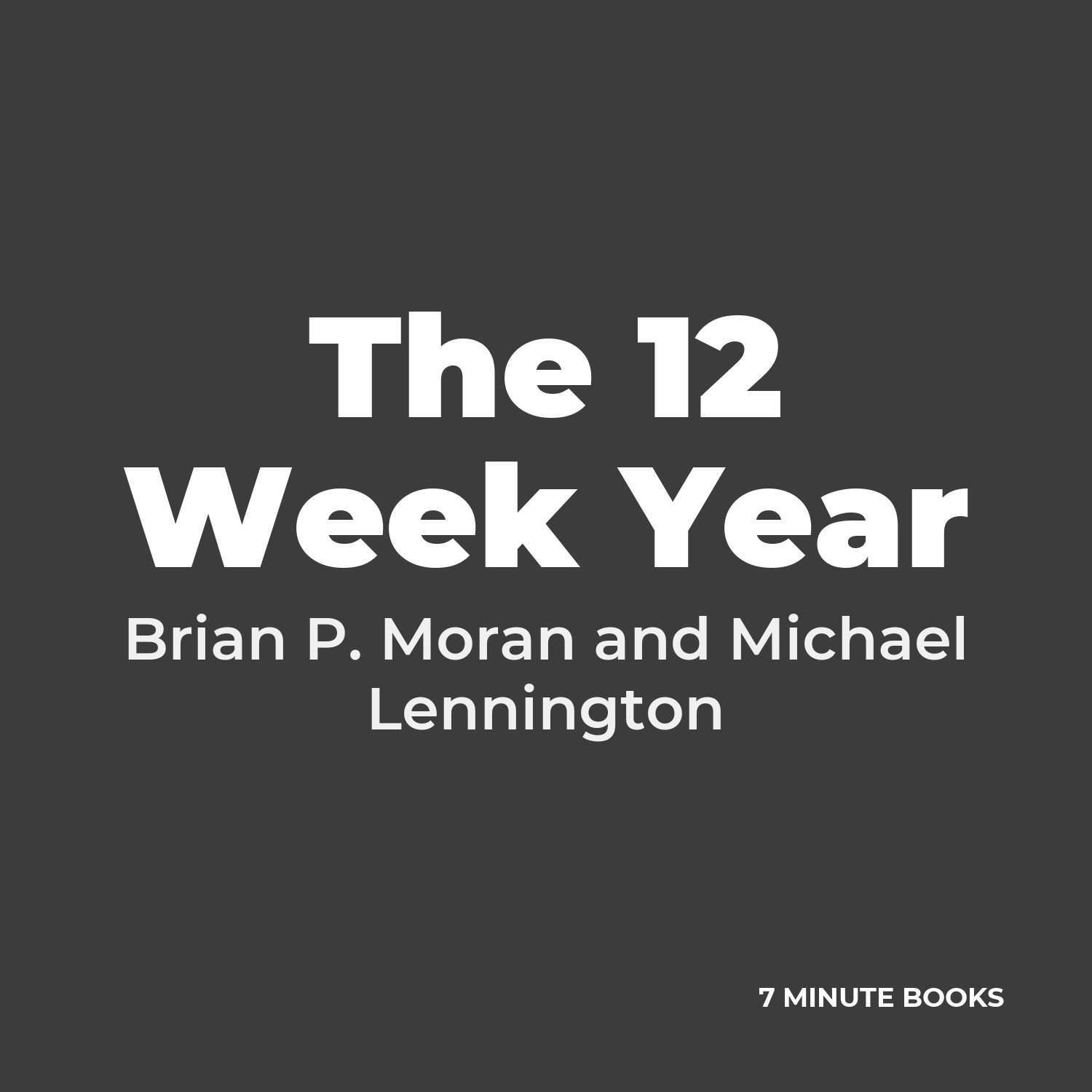 The 12 Week Year cover