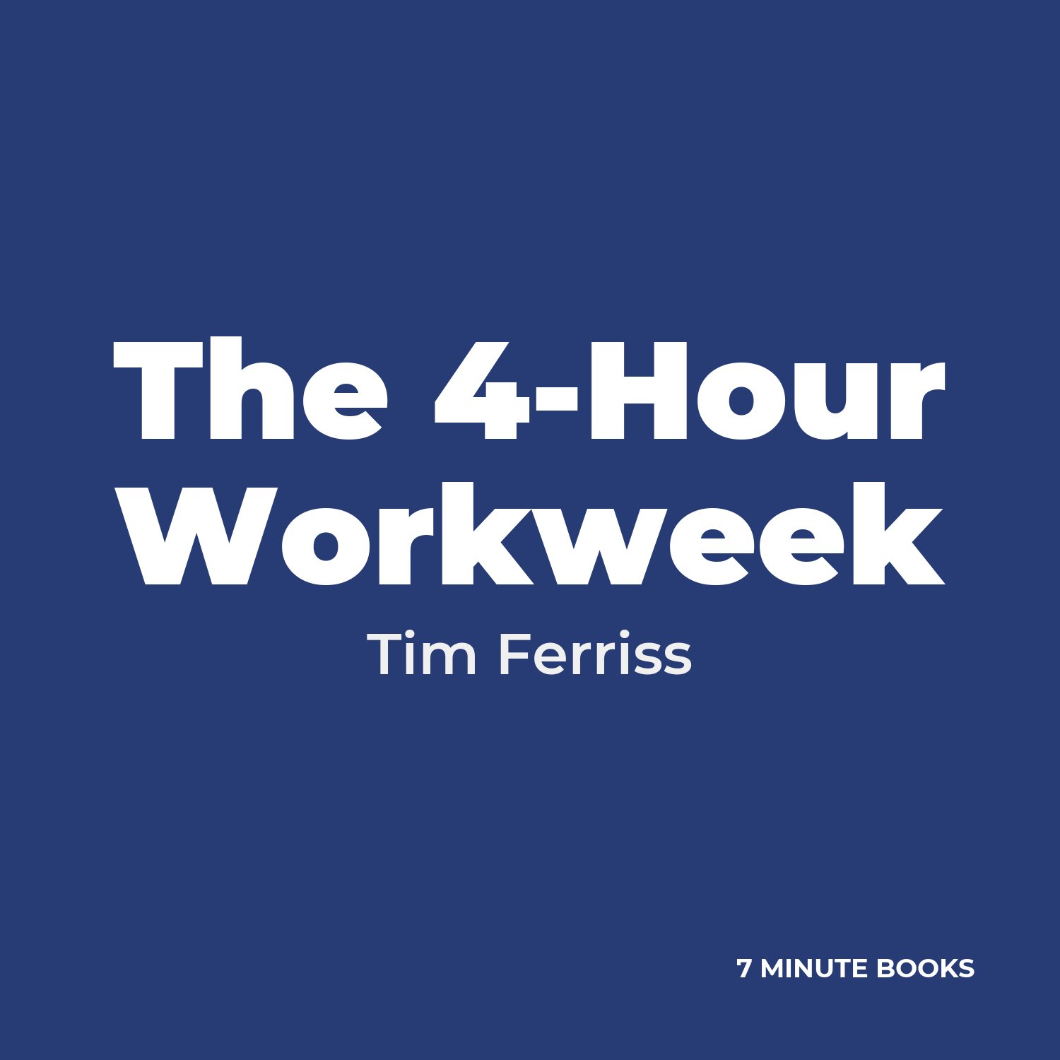 The 4-Hour Workweek cover