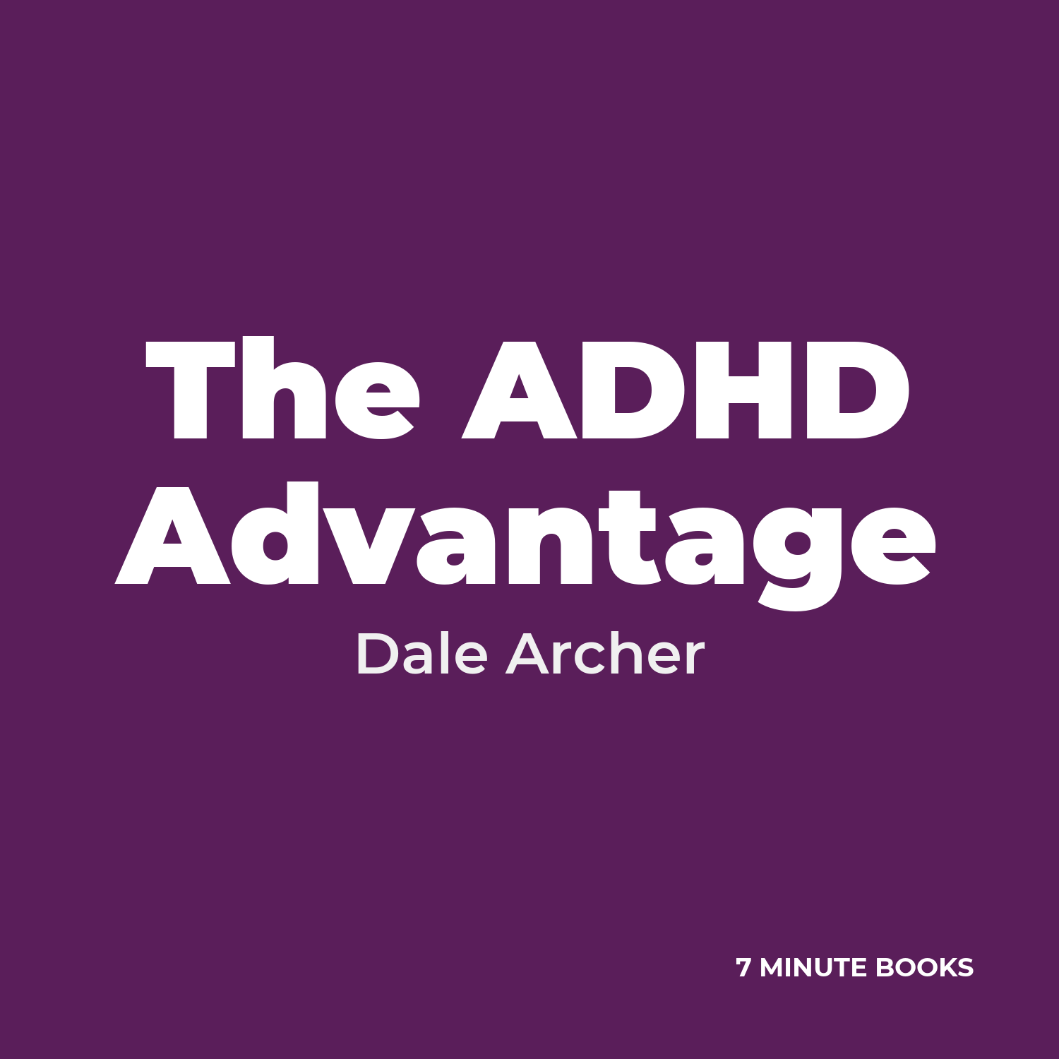 The ADHD Advantage cover