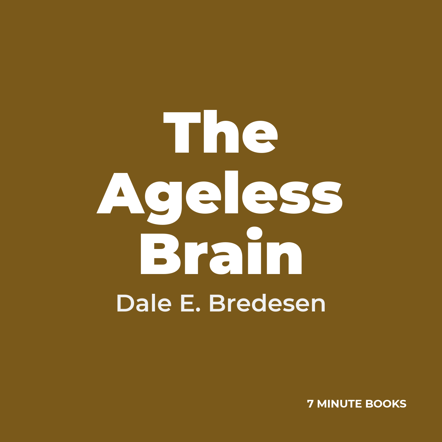 The Ageless Brain cover
