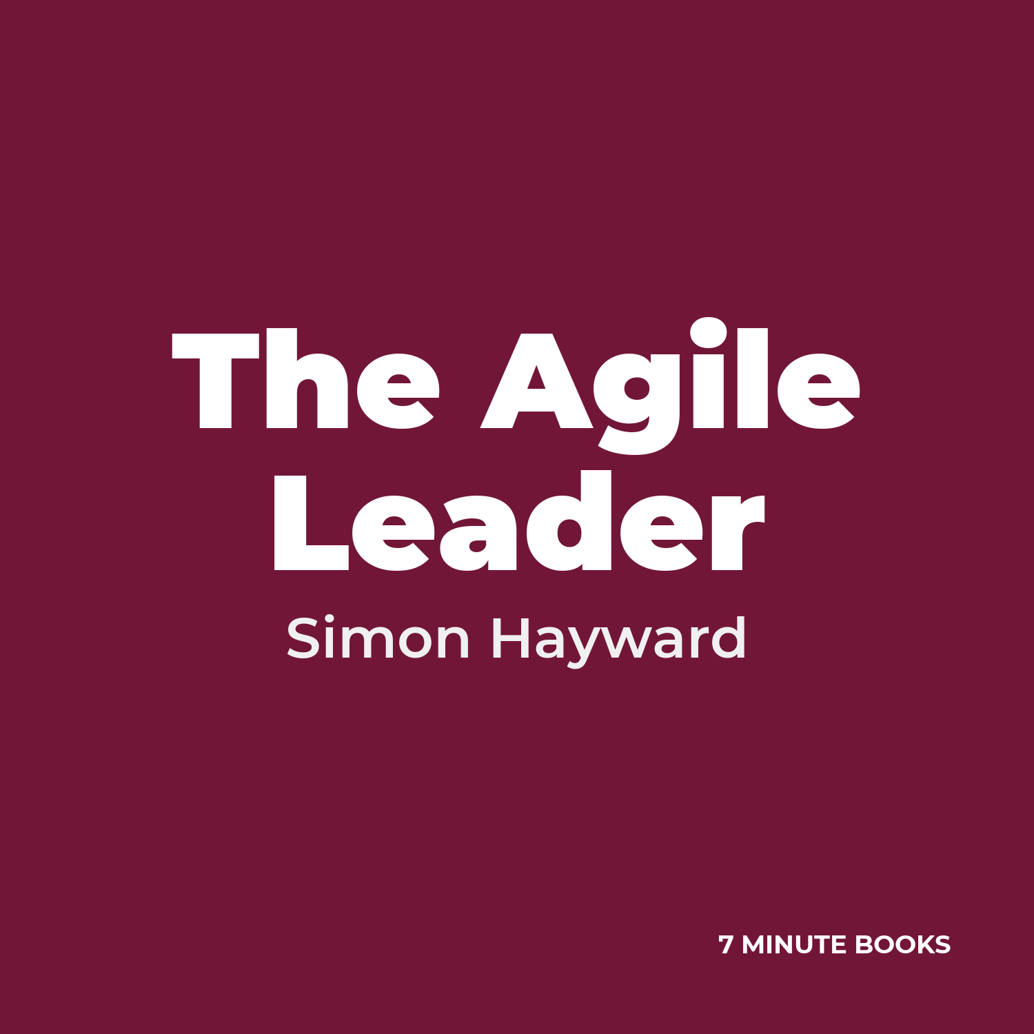 The Agile Leader cover