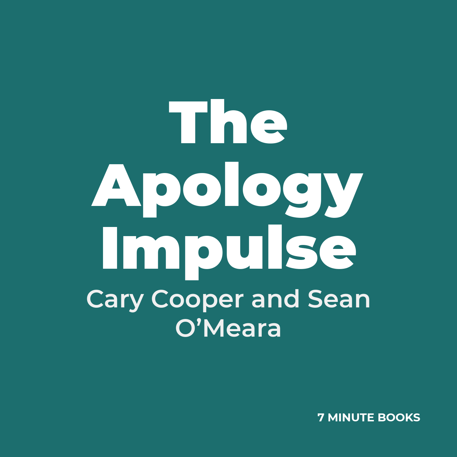 The Apology Impulse cover