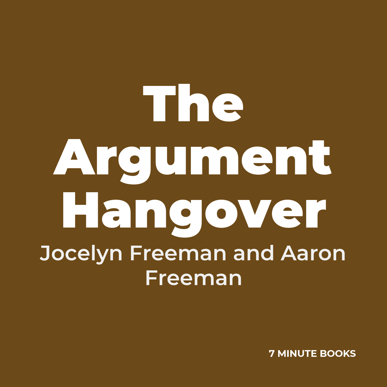 The Argument Hangover cover