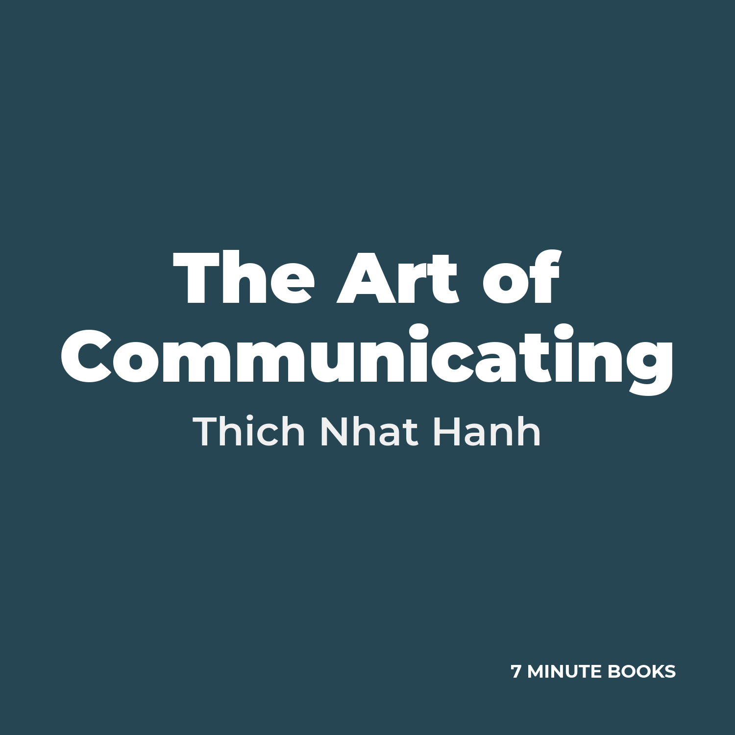 The Art of Communicating cover