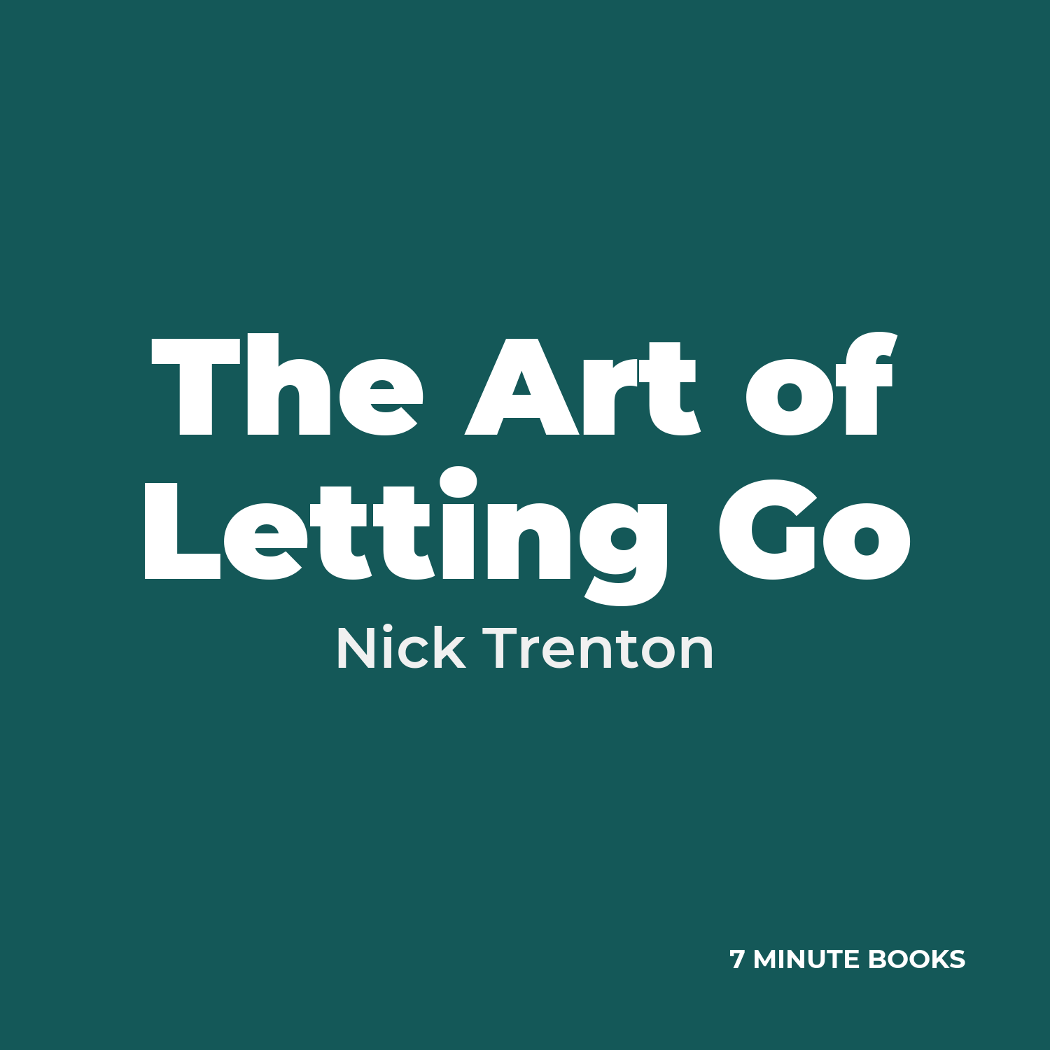 The Art of Letting Go cover