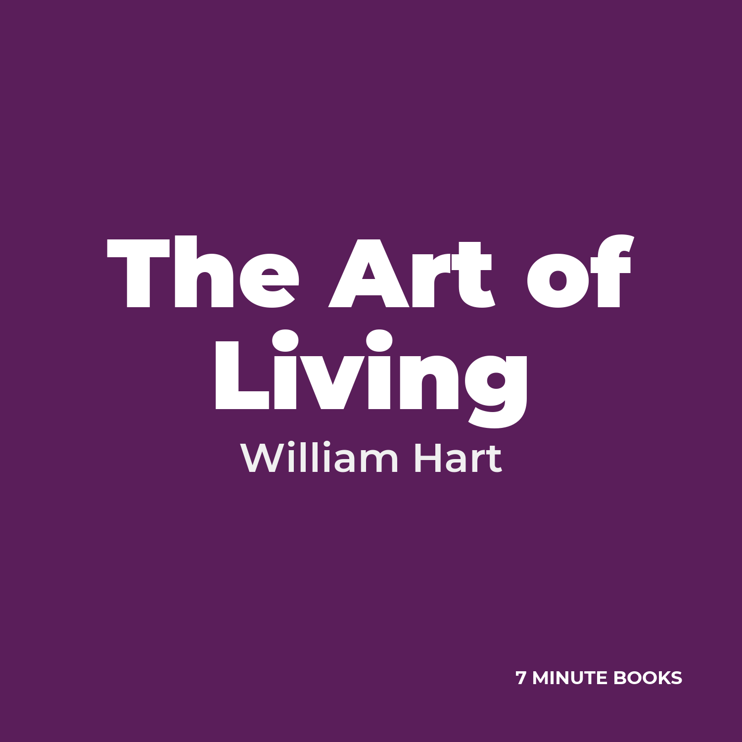 The Art of Living cover