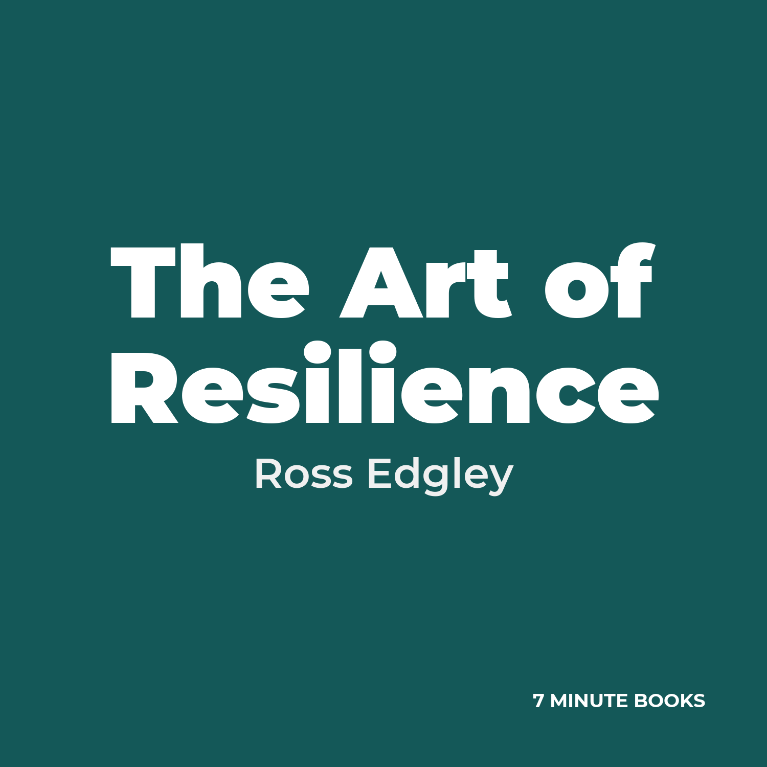 The Art of Resilience cover