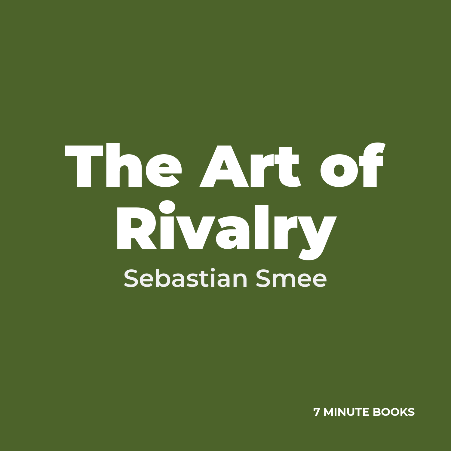 The Art of Rivalry cover