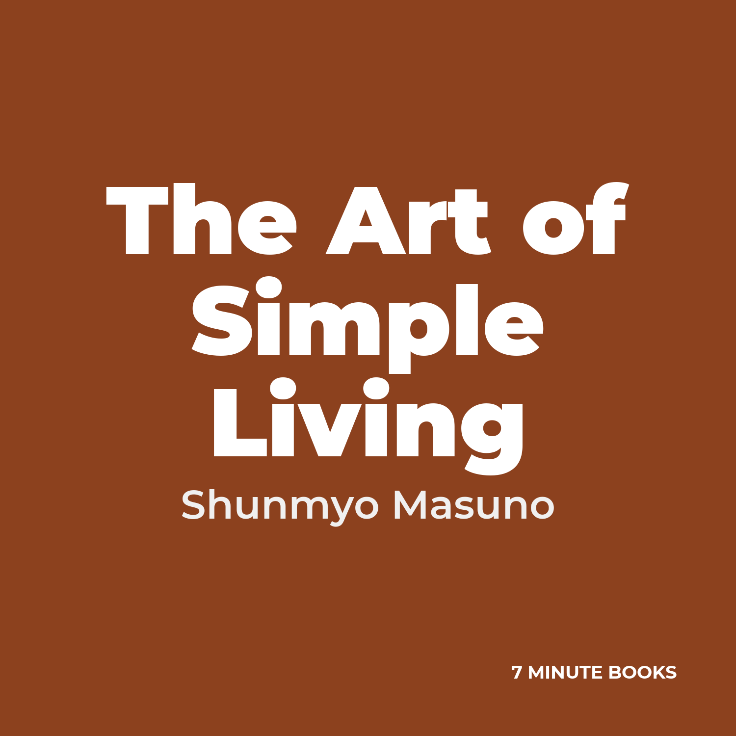 The Art of Simple Living cover