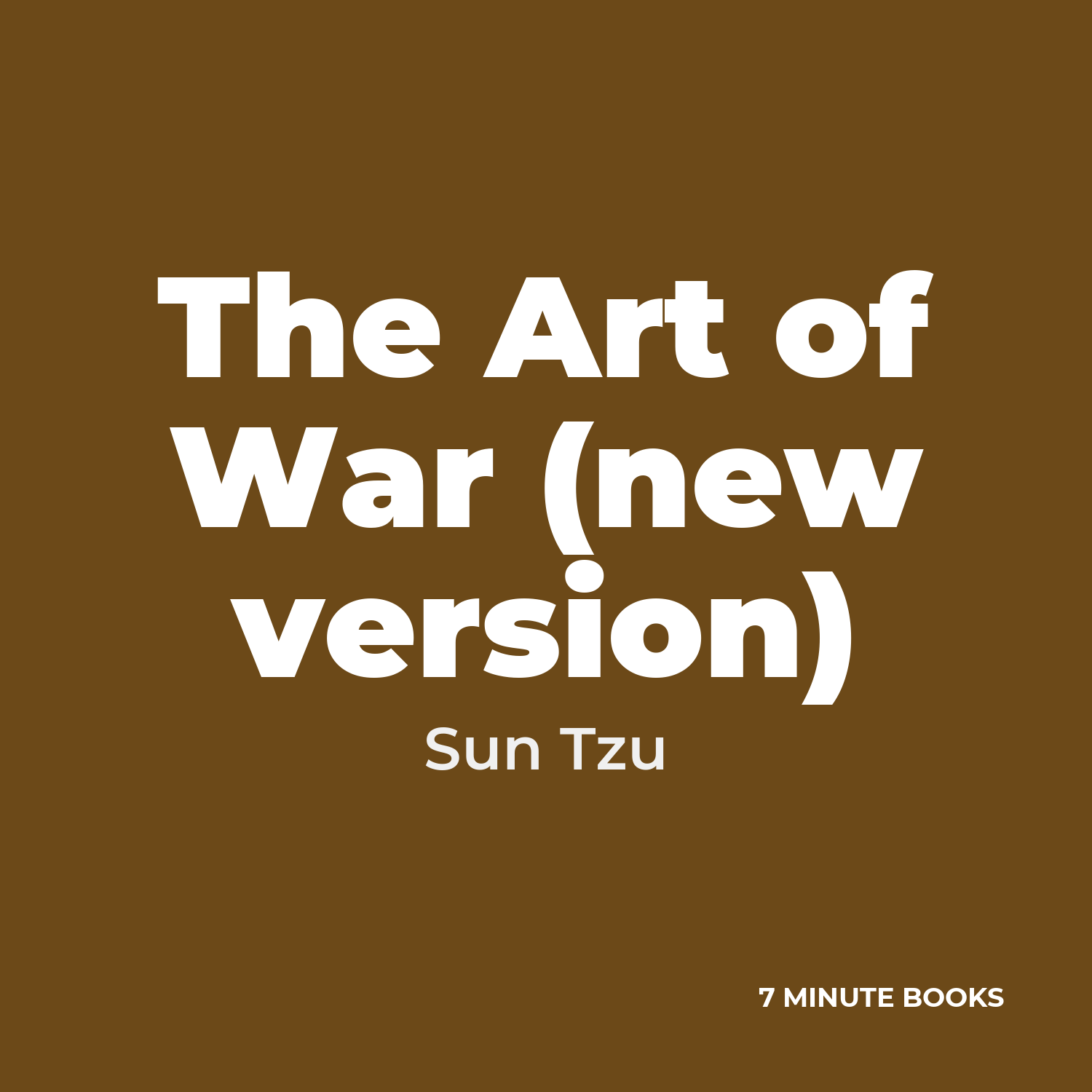 The Art of War (new version) cover