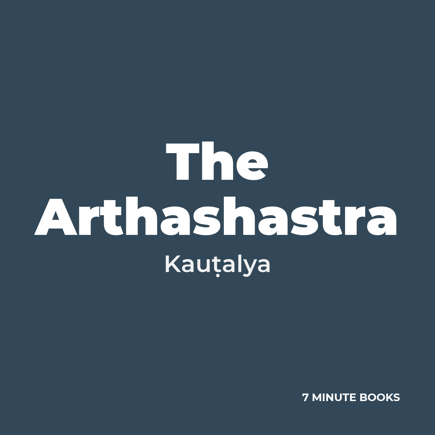 The Arthashastra cover