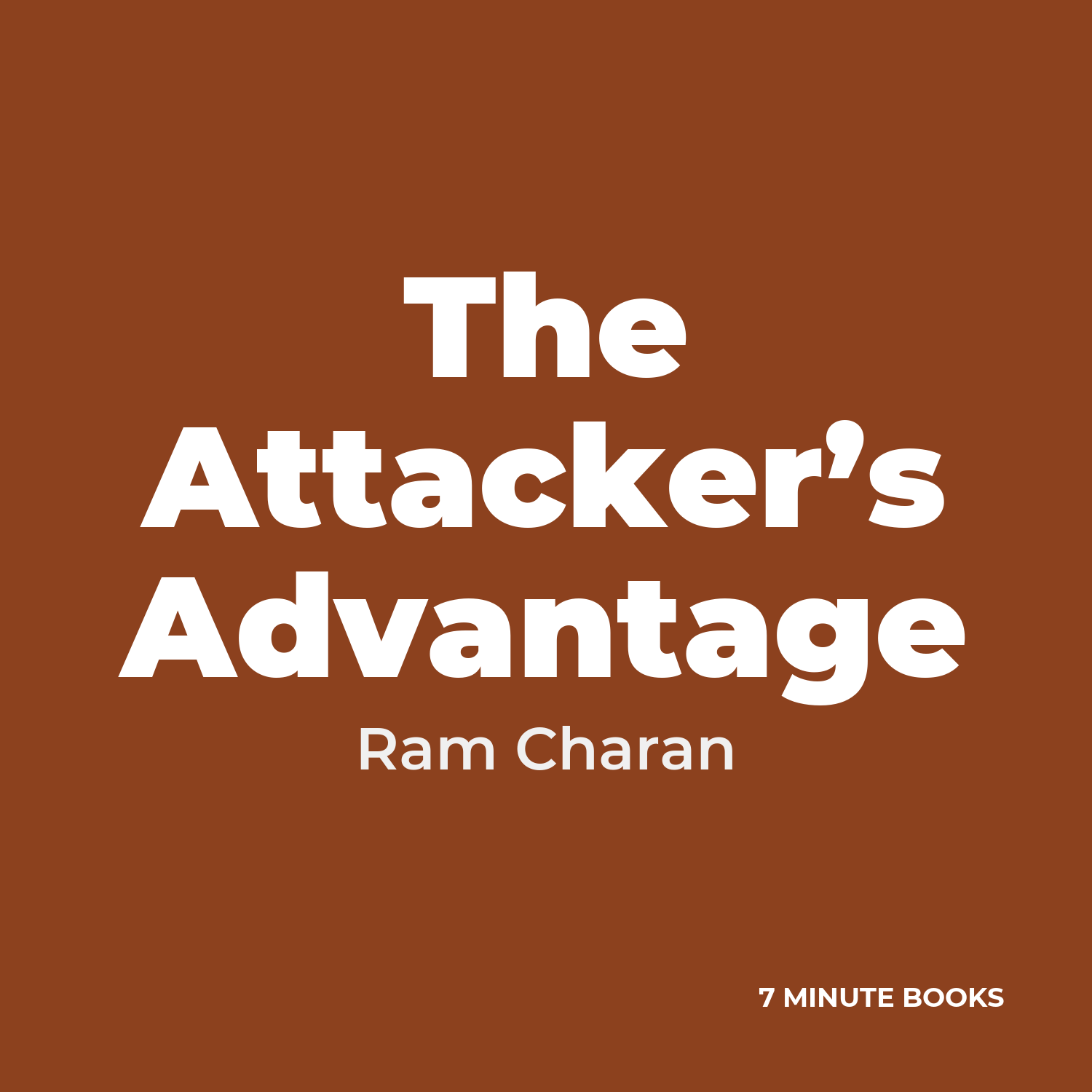 The Attacker’s Advantage cover