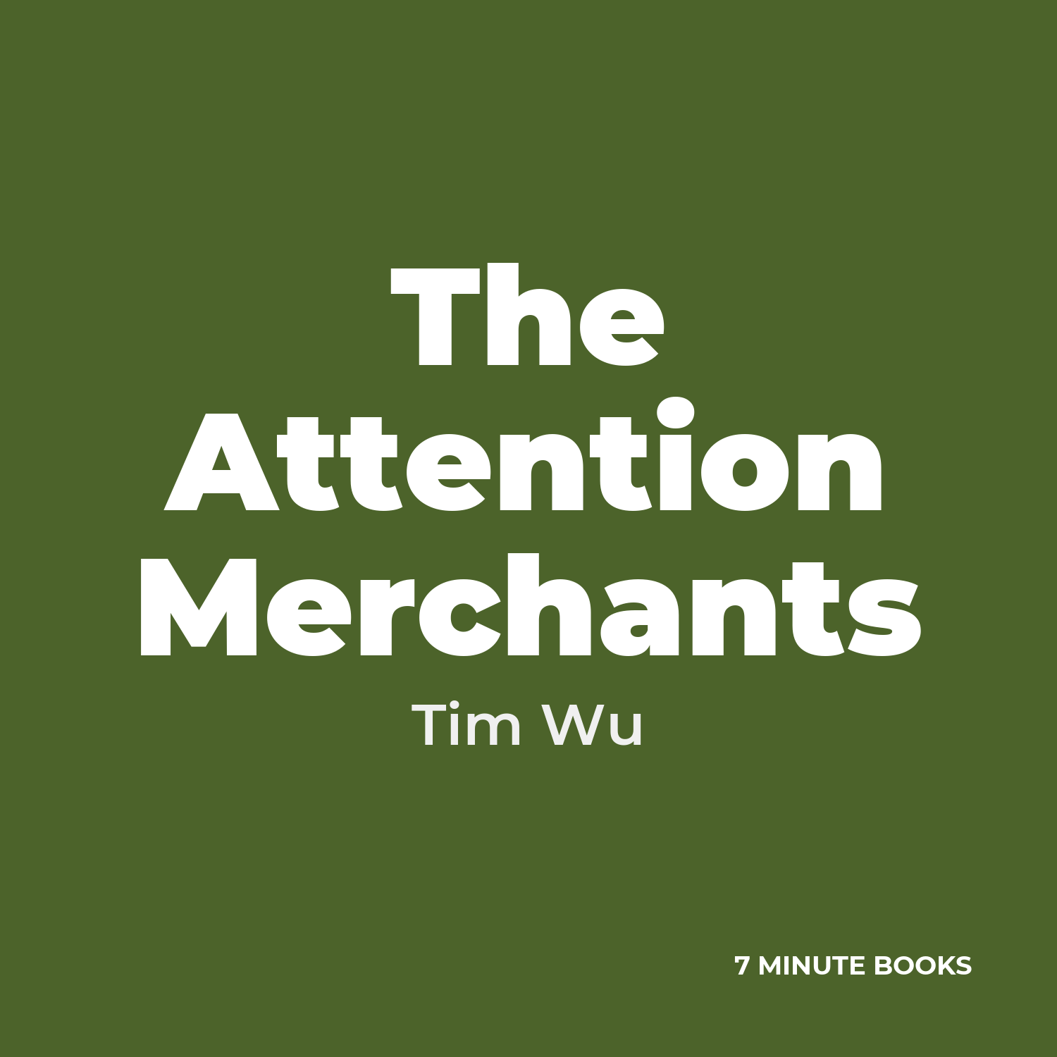 The Attention Merchants cover