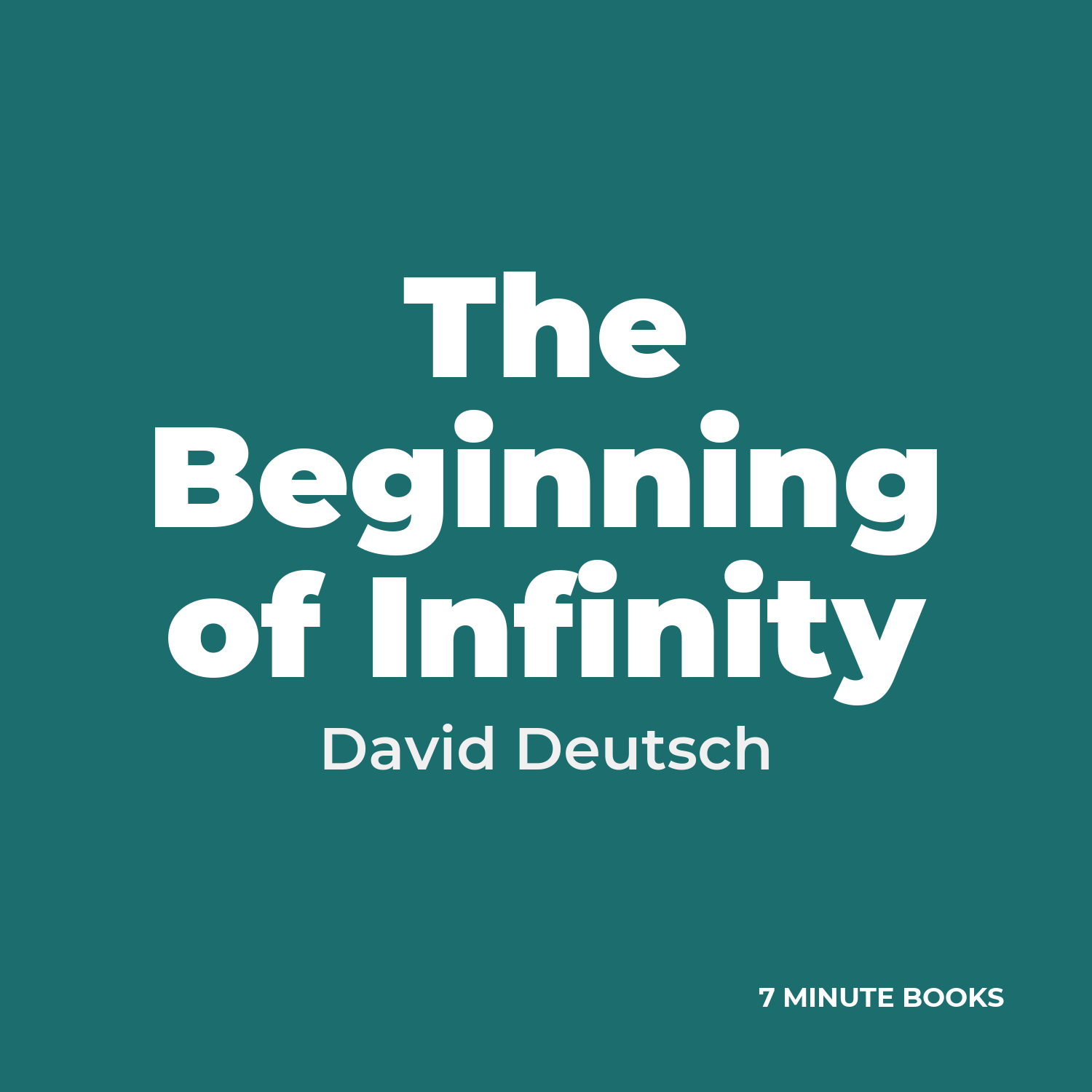 The Beginning of Infinity cover