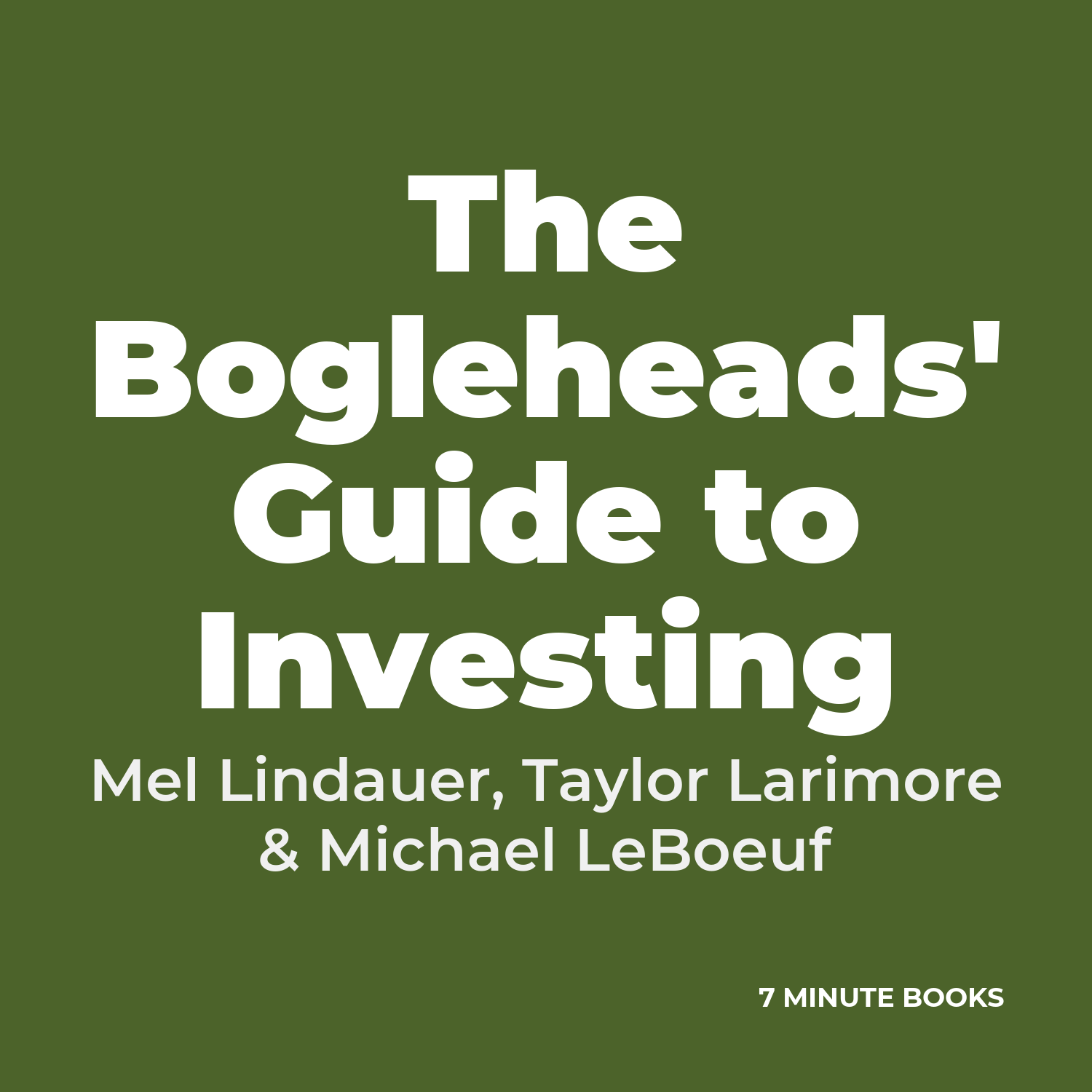 The Bogleheads' Guide to Investing cover
