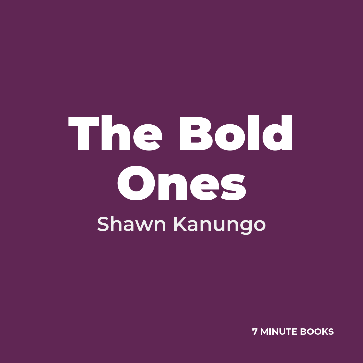 The Bold Ones cover