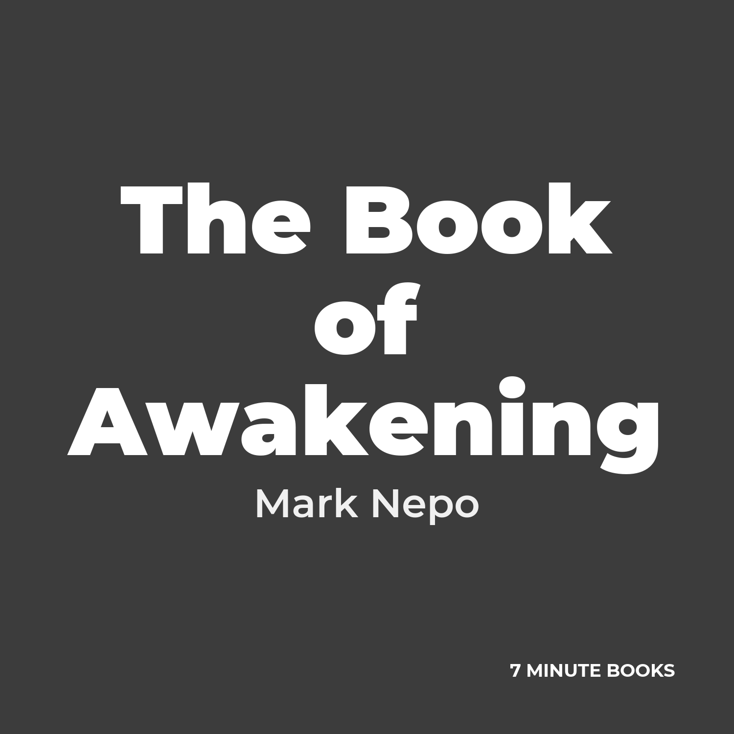 The Book of Awakening cover