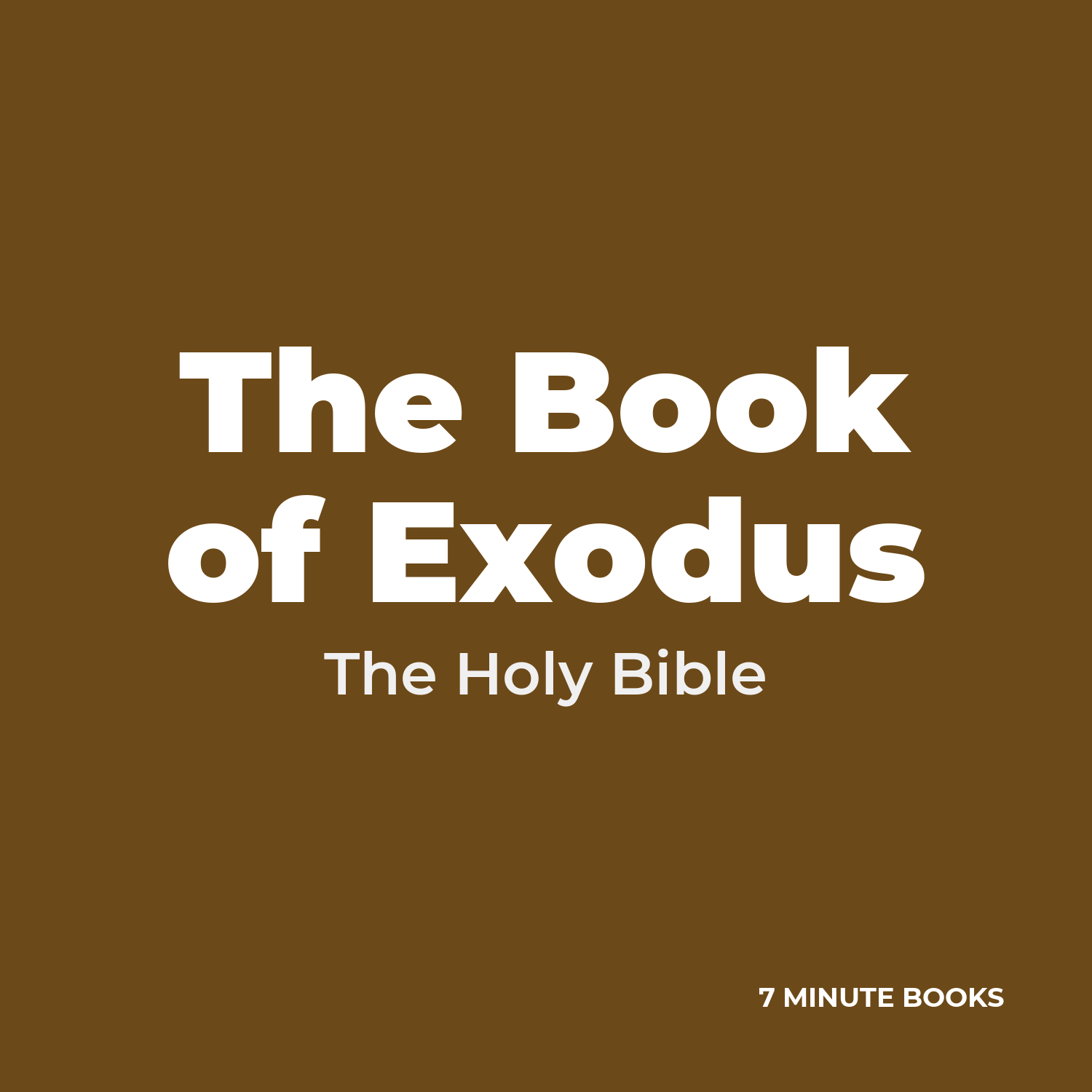 The Book of Exodus cover
