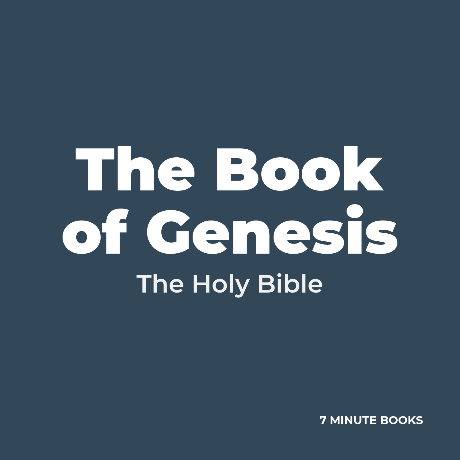 The Book of Genesis cover
