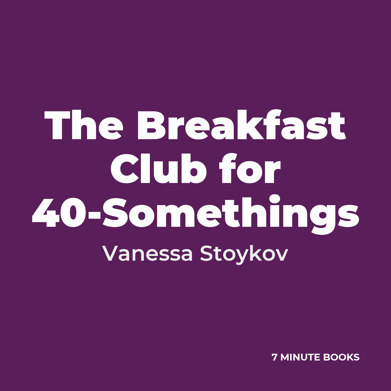The Breakfast Club for 40-Somethings cover