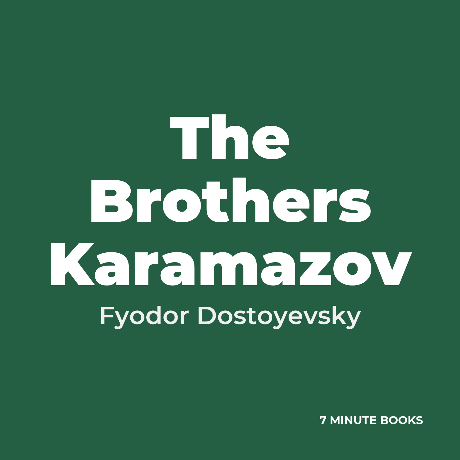 The Brothers Karamazov cover