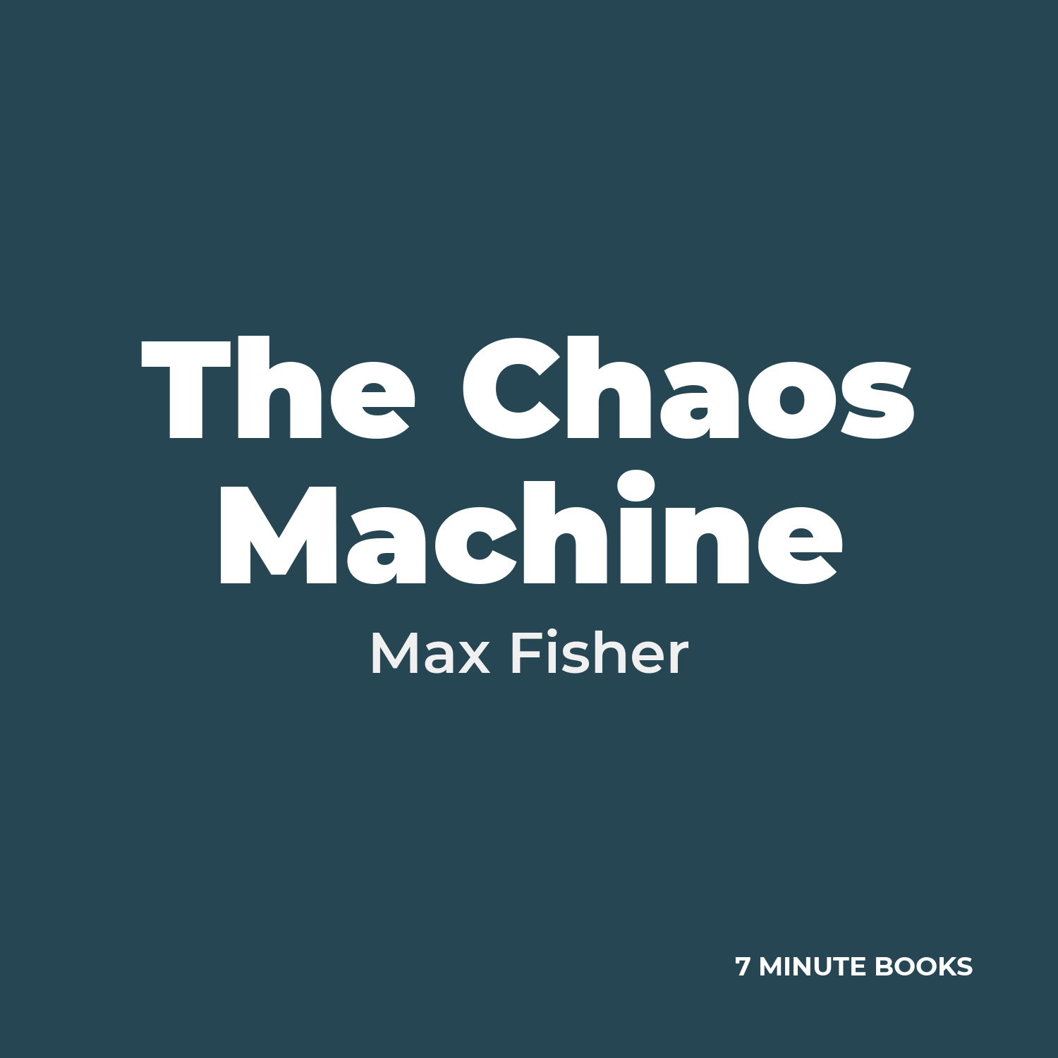 The Chaos Machine cover